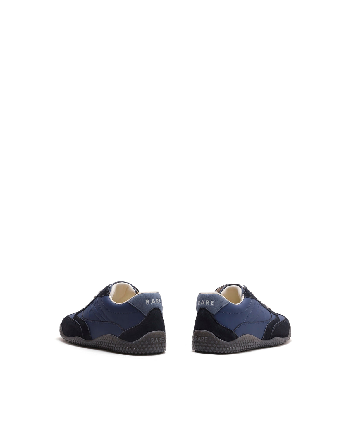 Rarez Men's Blaze Dusky Denim Blue Micro Fiber Sneaker