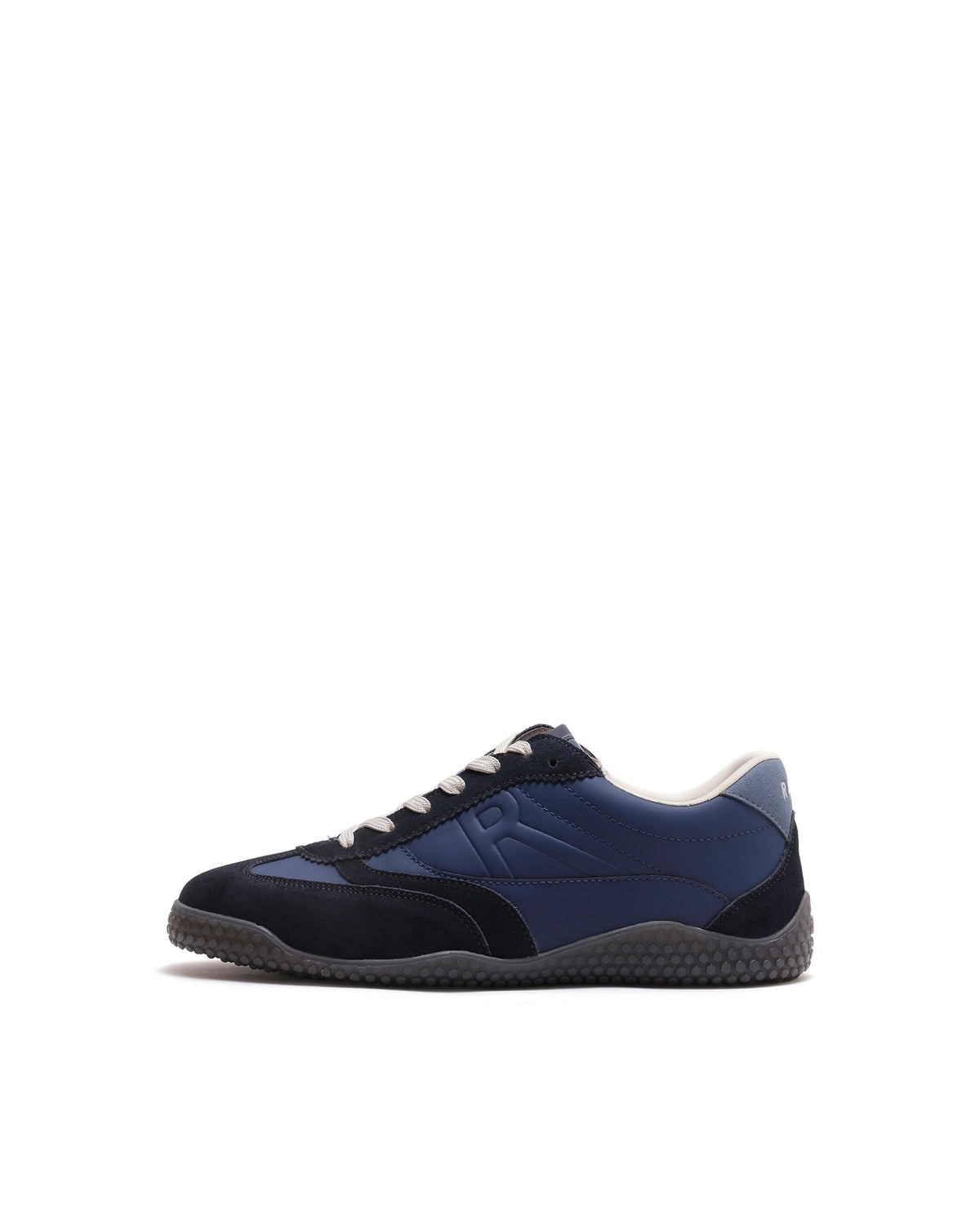 Rarez Men's Blaze Dusky Denim Blue Micro Fiber Sneaker