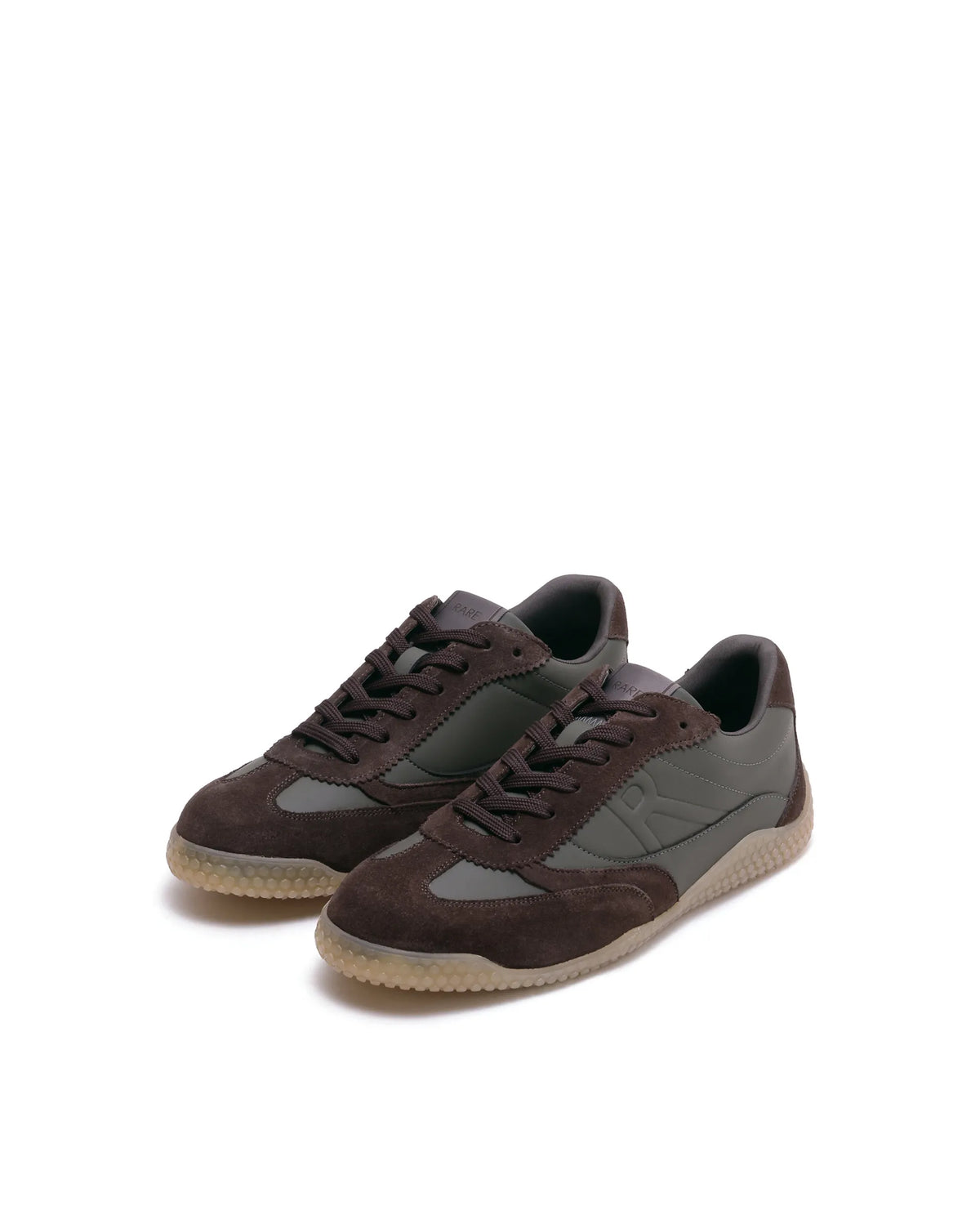 Rarez Men's Blaze Dusky Olive Micro Fiber Regular Sneaker