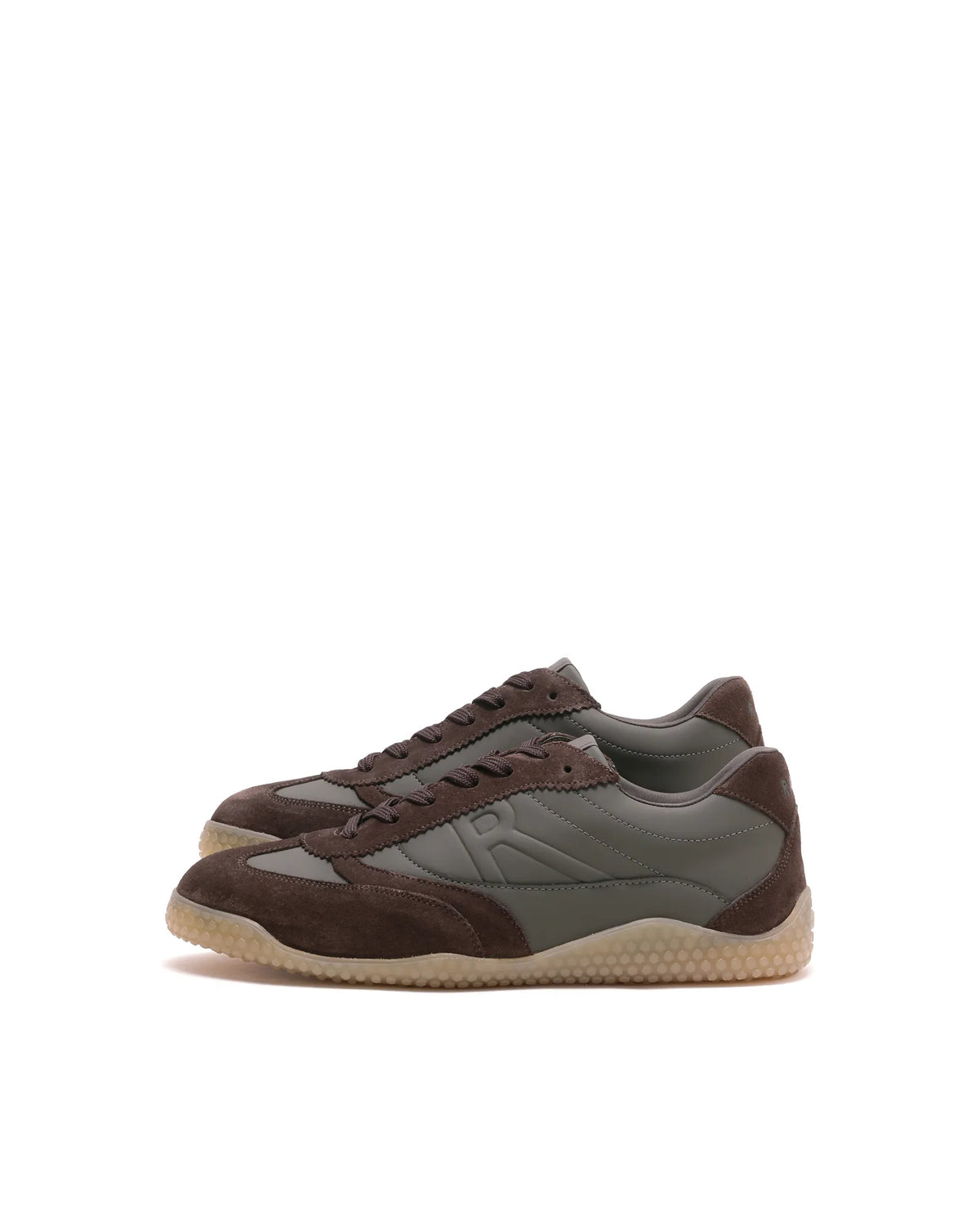 Rarez Men's Blaze Dusky Olive Micro Fiber Regular Sneaker