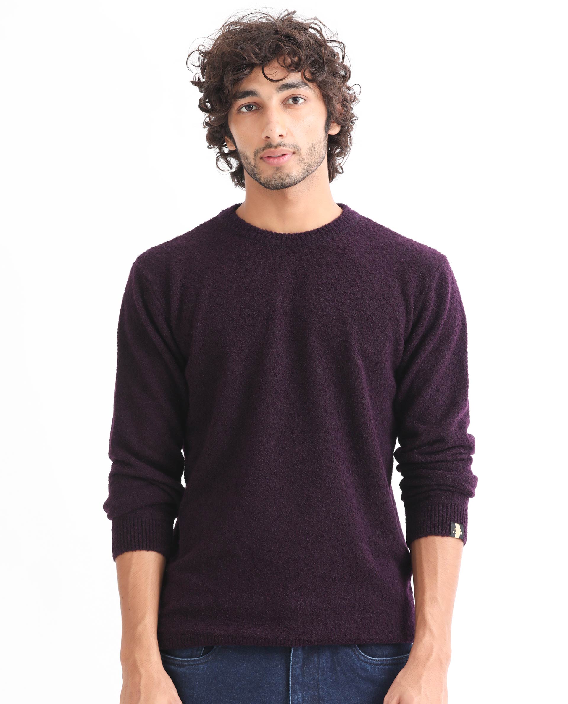 Mens sale plum sweater