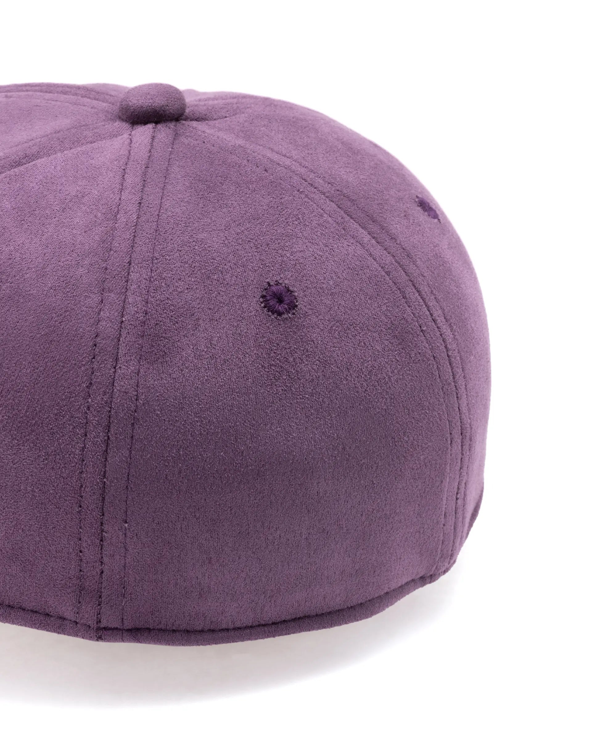 Rare Rabbit Men Bolem Purple Monotone Color Silicone Badge Branding Cap