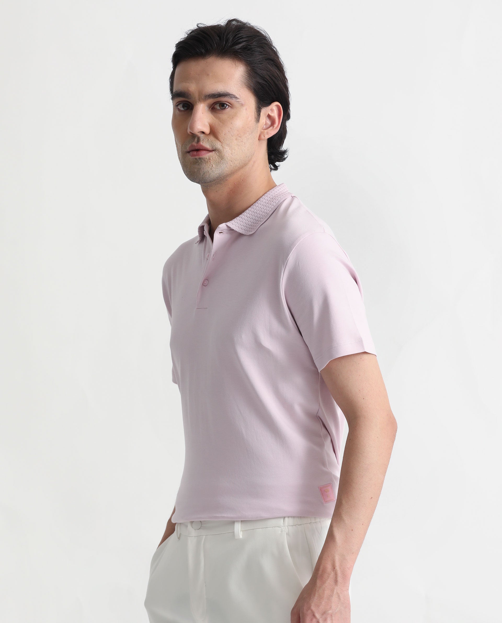 Calvin Klein Liquid Touch Chest Stripe Polo Shirt - Men