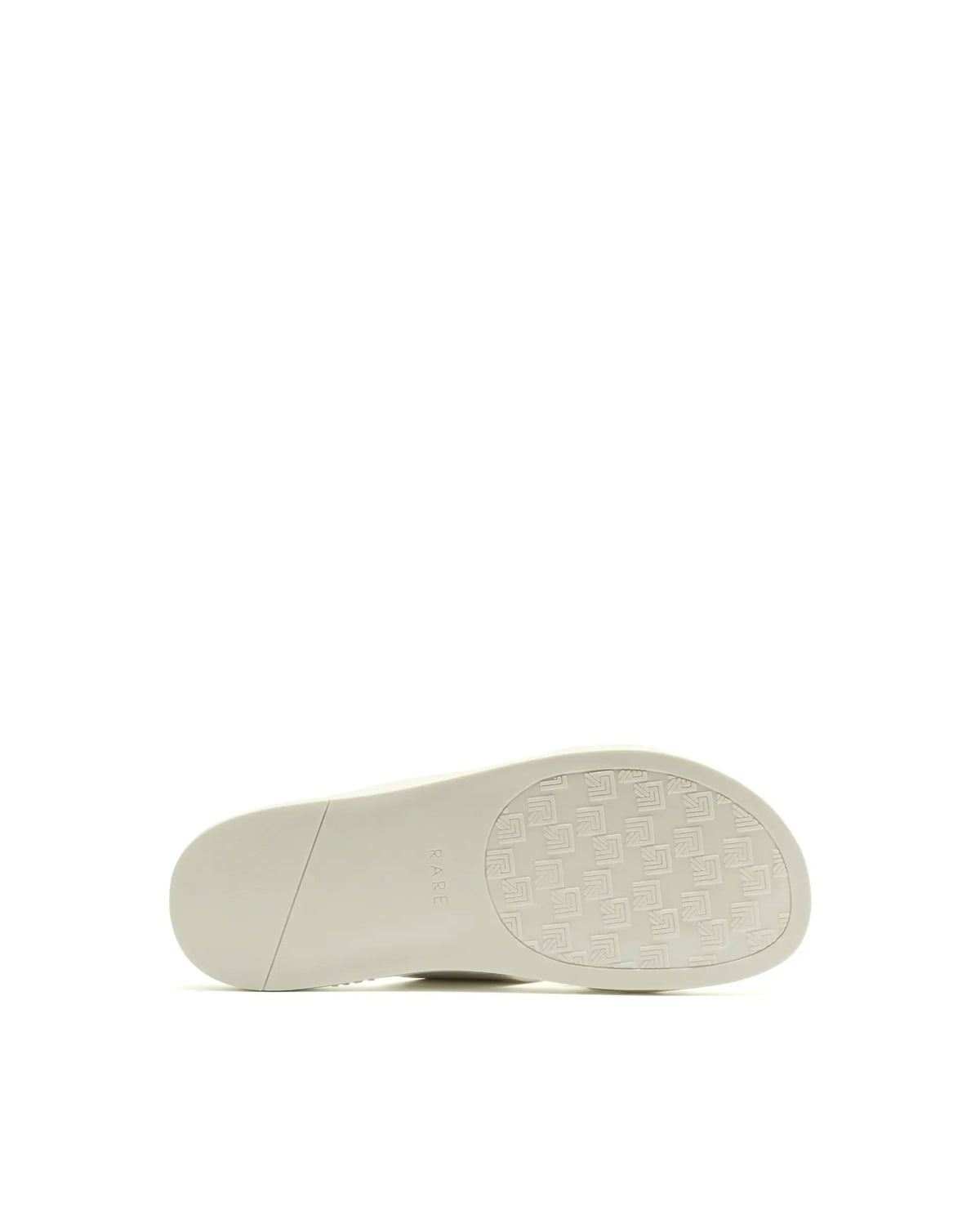 Rarez Men's Buck Light Ecru Leather Regular Sandal