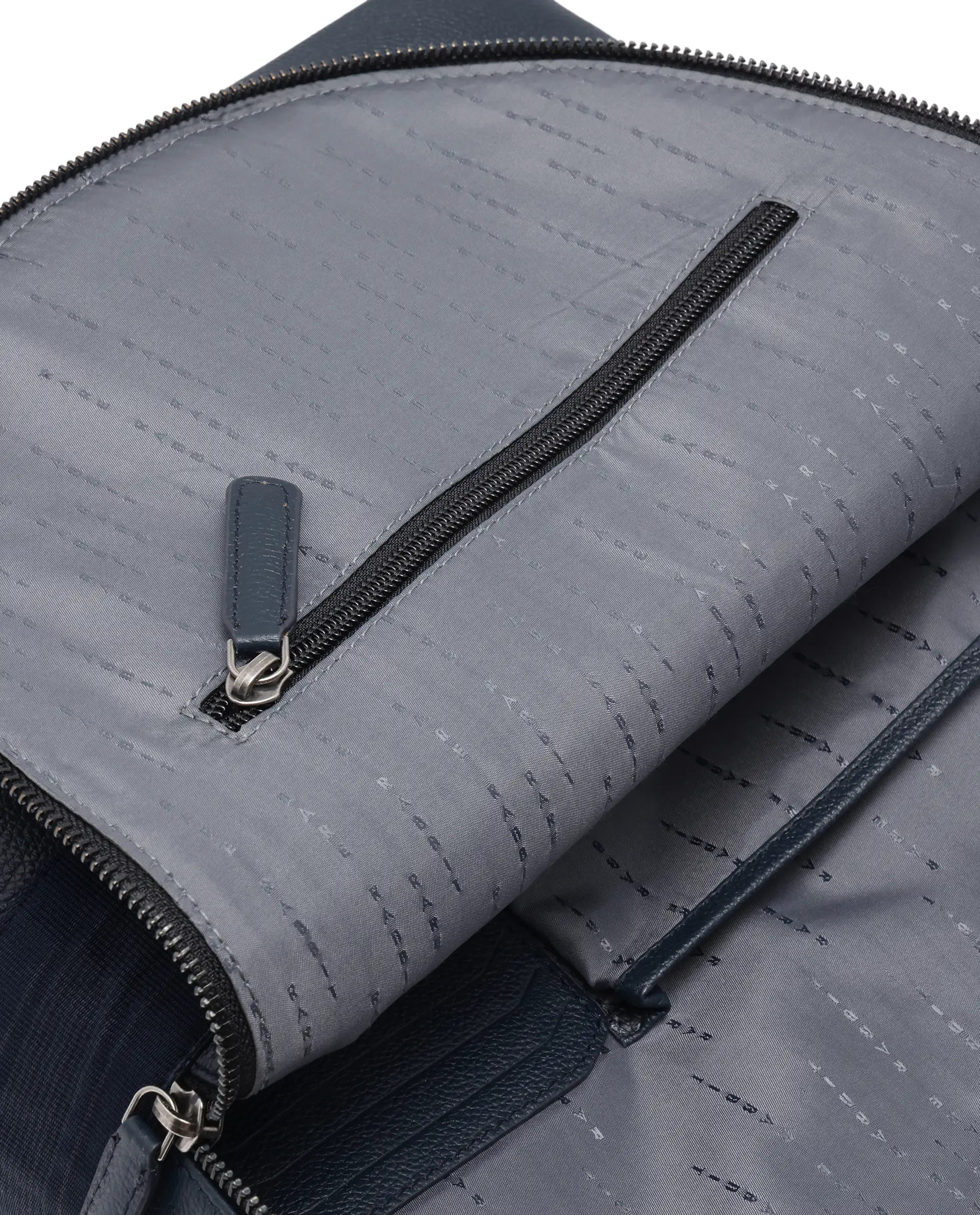 Rare Rabbit Men's Metan Blue Plain Bag