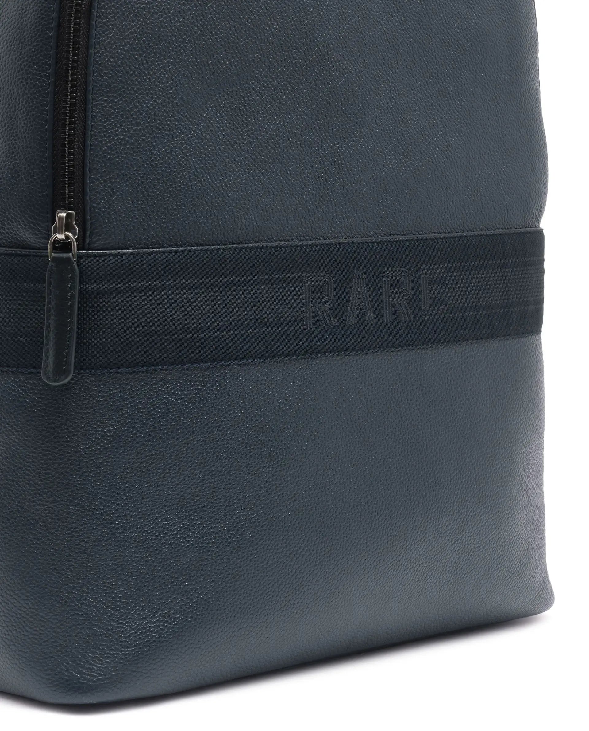 Rare Rabbit Men's Metan Blue Plain Bag