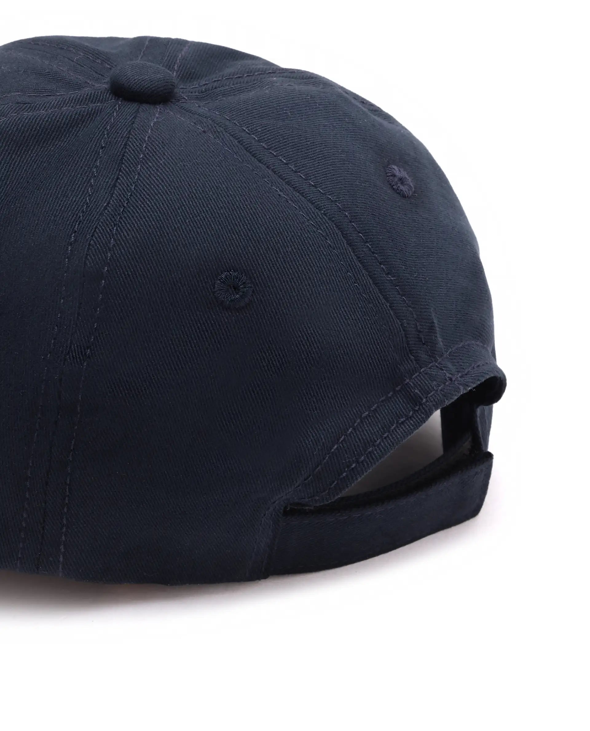 Rare Ones Kids Cafu-K Dark Navy Blue Cotton Velcro Closure Cap