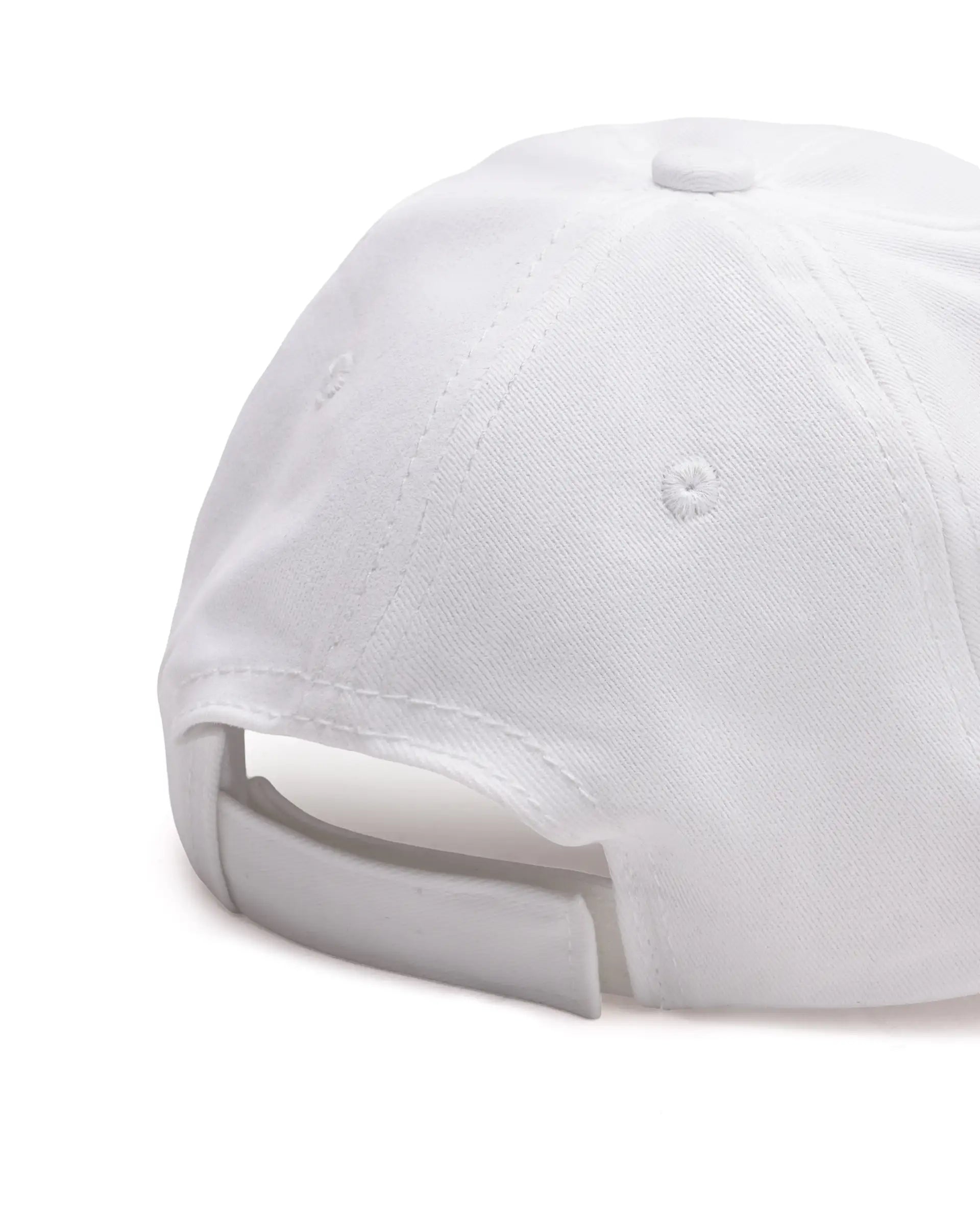 Rare Ones Kids Cafu-K White Cotton Velcro Closure Cap