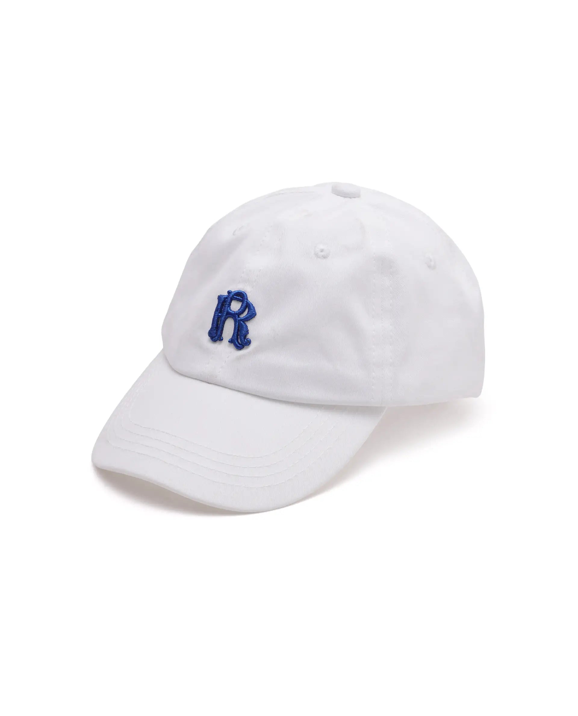 Rare Ones Kids Cafu-K White Cotton Velcro Closure Cap