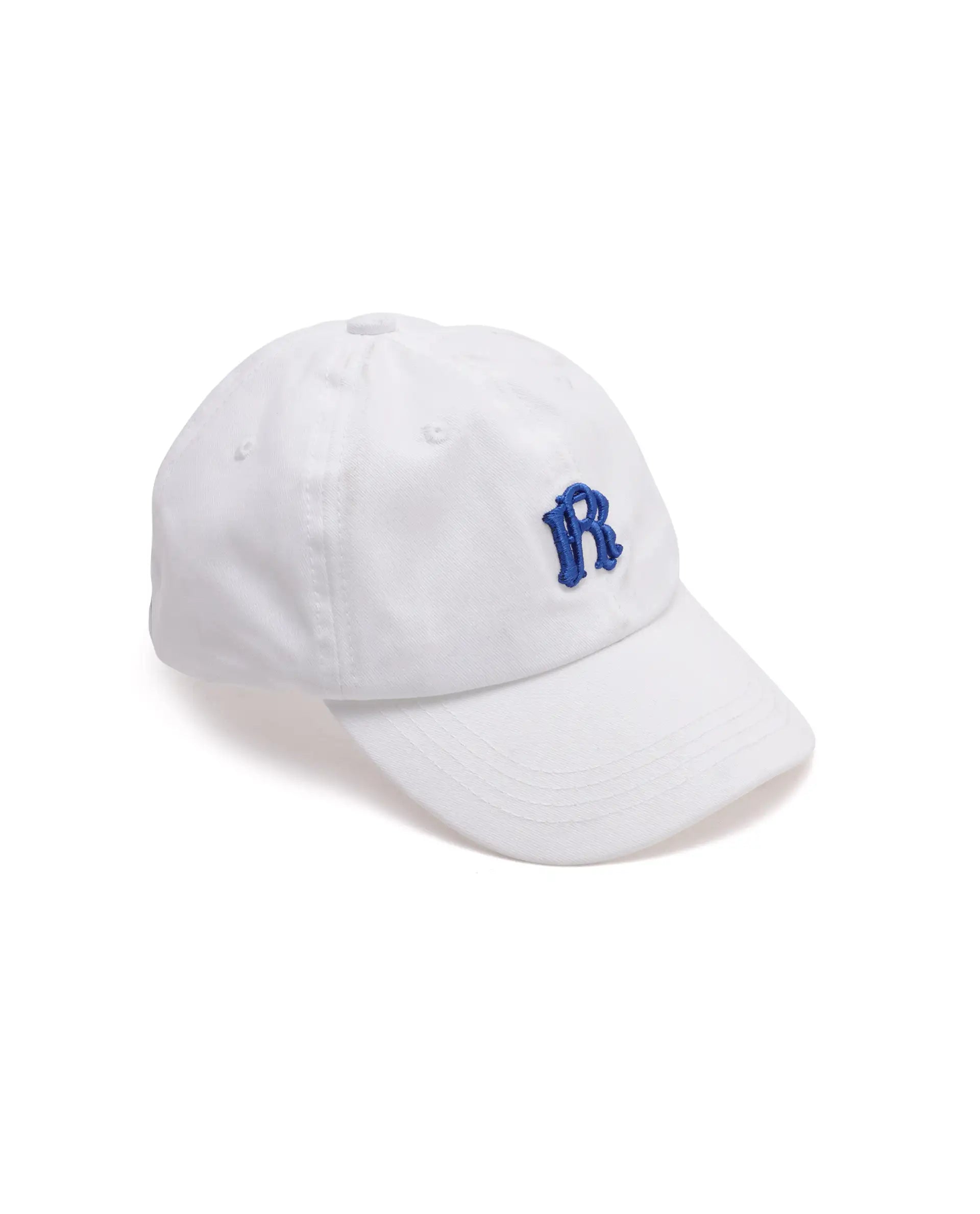 Rare Ones Kids Cafu-Y White Cotton Buckle Strap Closure Cap