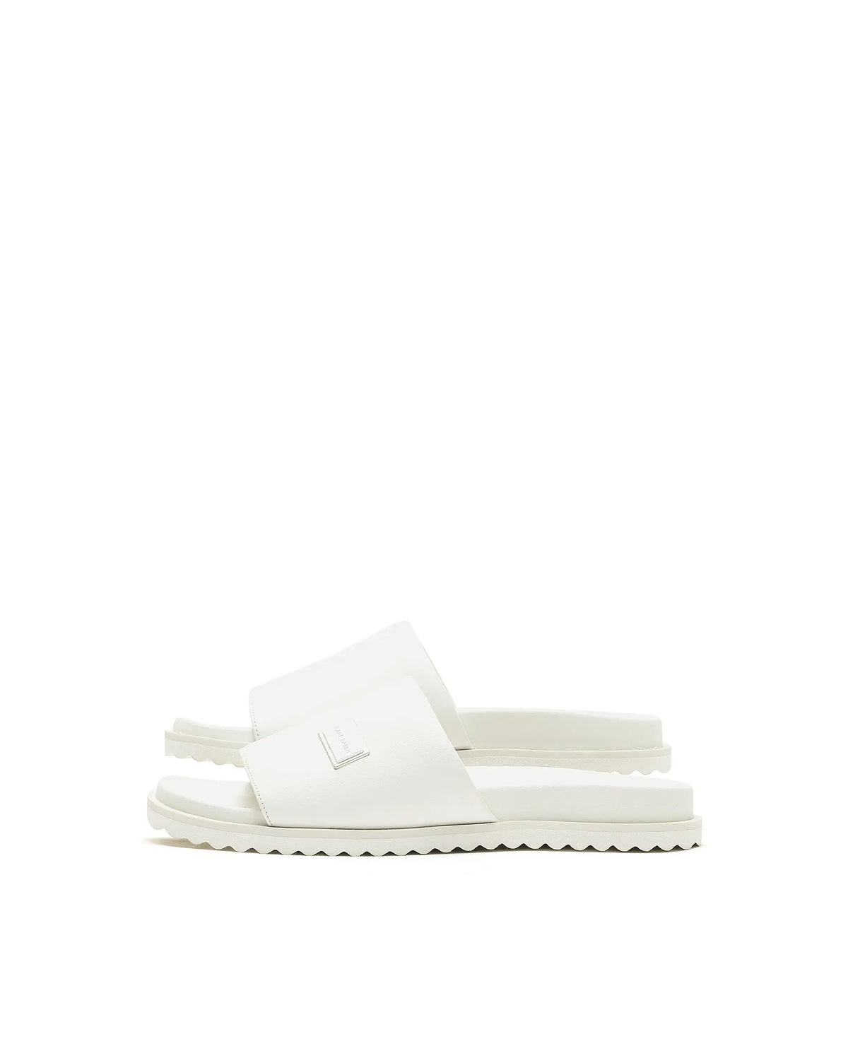 Rare Rabbit Men Camden White Slip-On Closure Sandal
