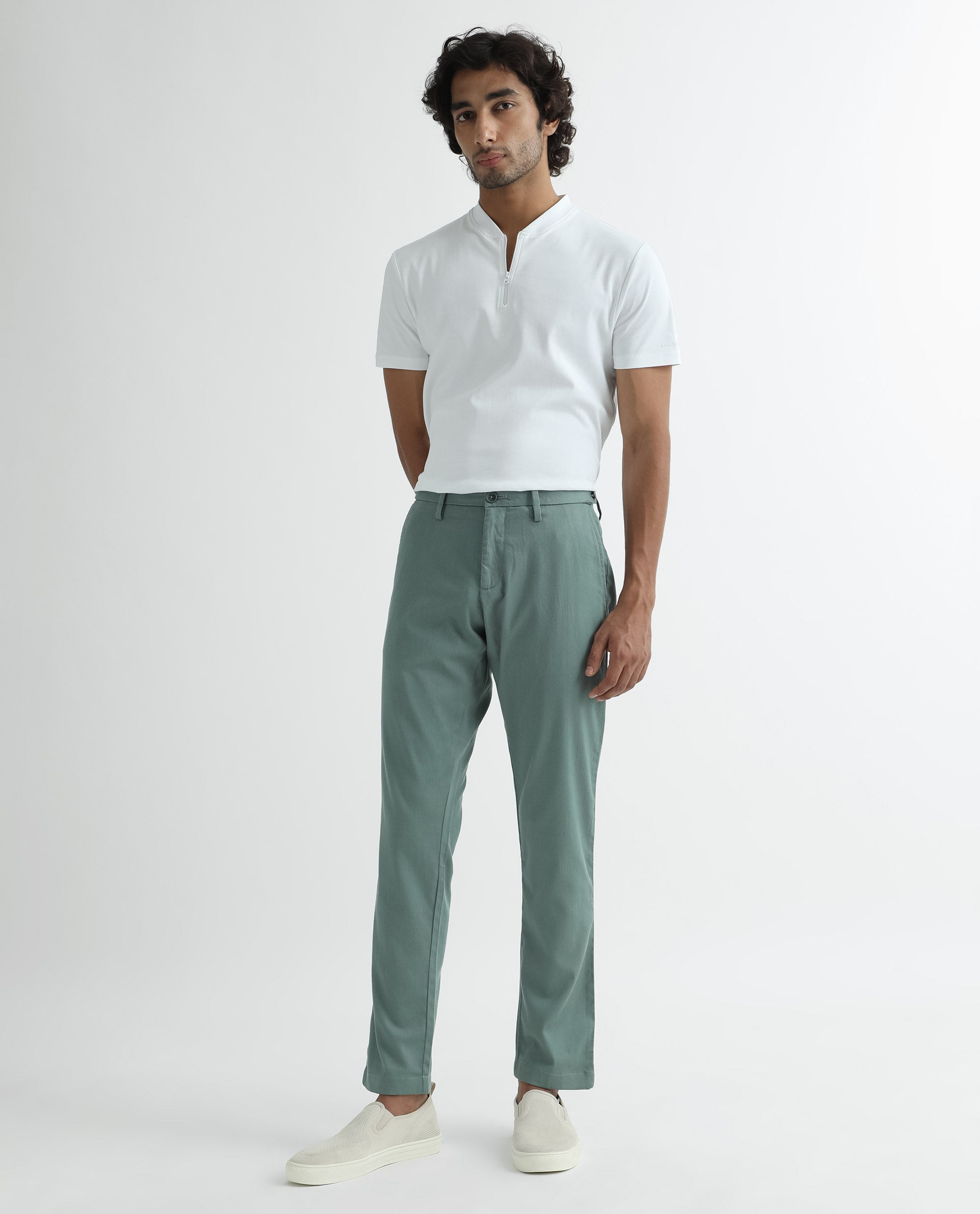 MANSURT - NAVY | Trousers | Ted Baker UK