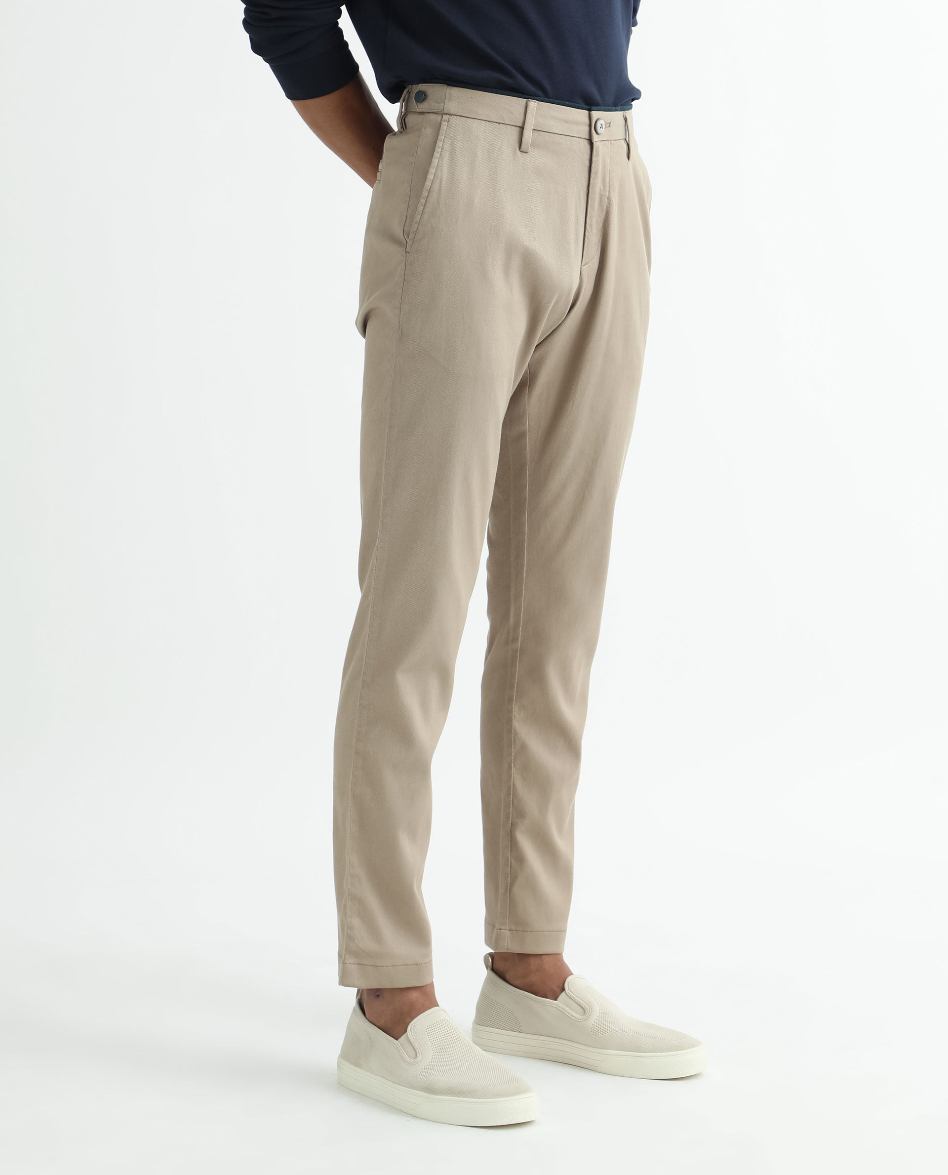 Save Khaki Light Twill Trousers | Shopbop