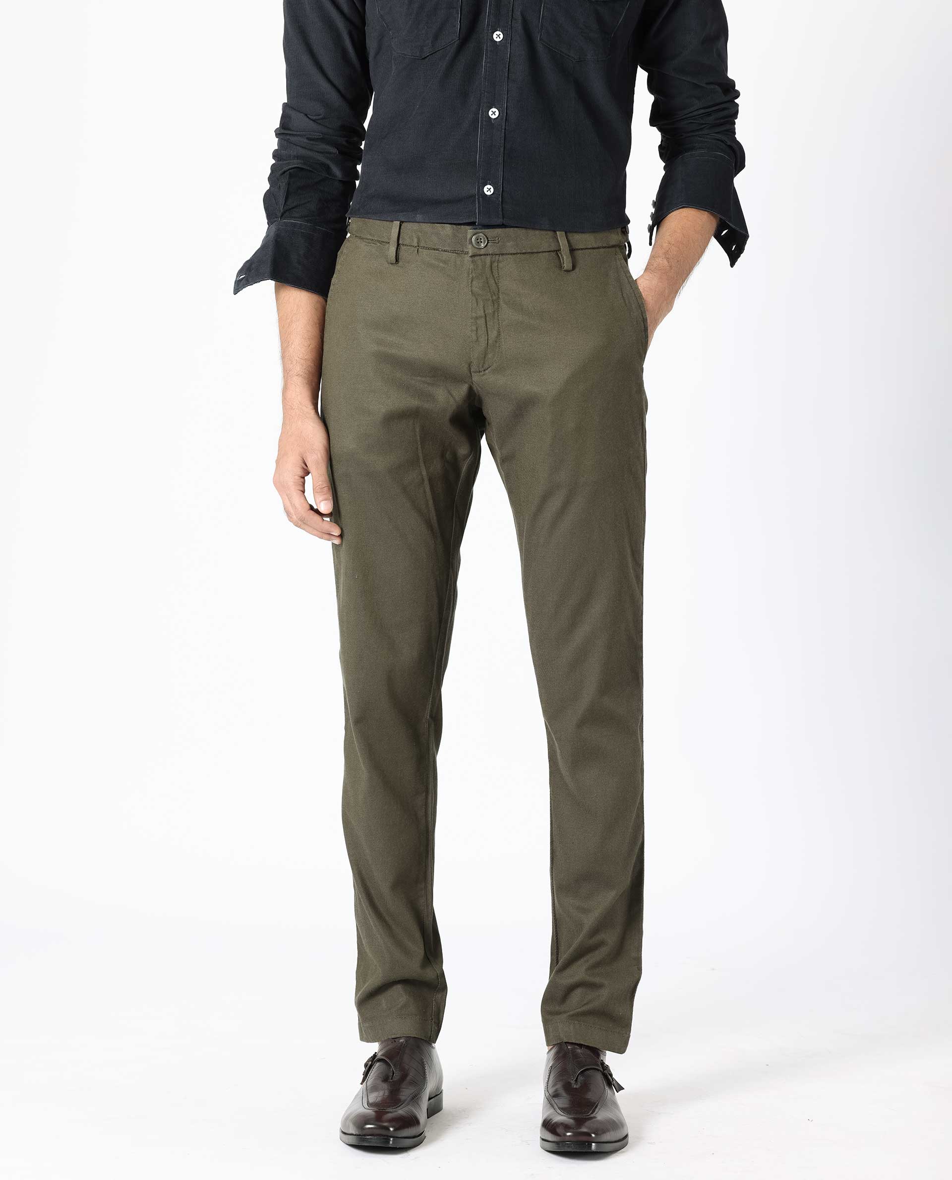 PAUL SMITH Slim-fit cotton-blend twill pants | THE OUTNET