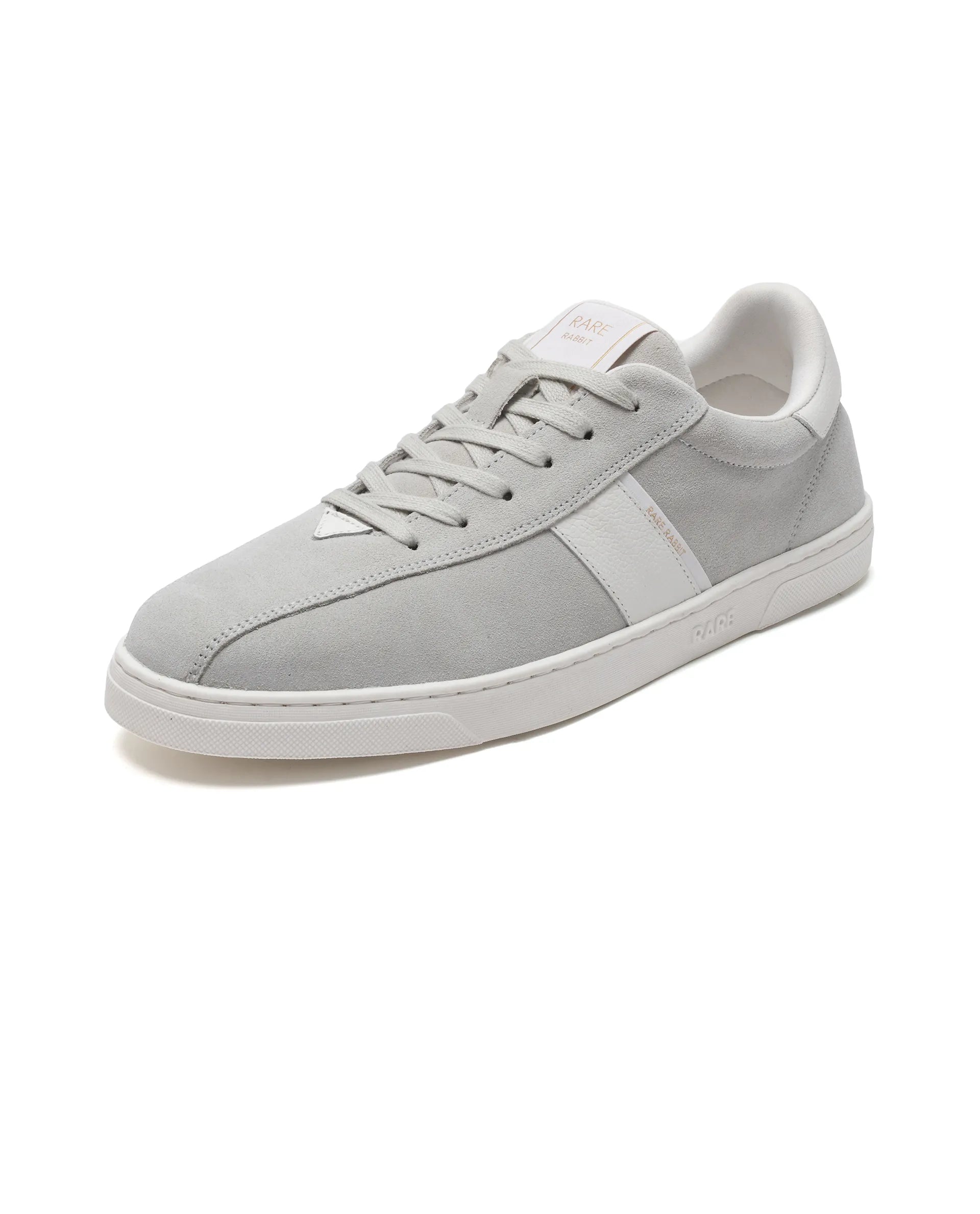 Rare Rabbit Men Classo Grey Lace-Up Closure Sneaker