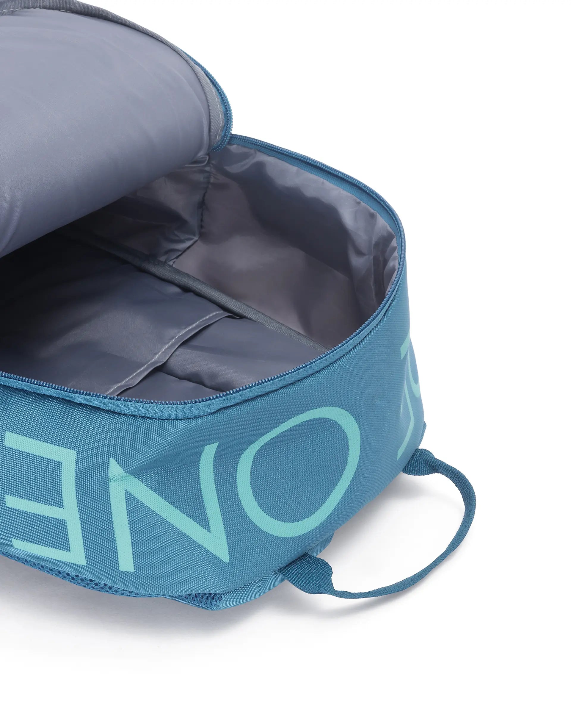 Rare Ones Kids Clay Torquoise Zipper PU Coated Polyester Backpack