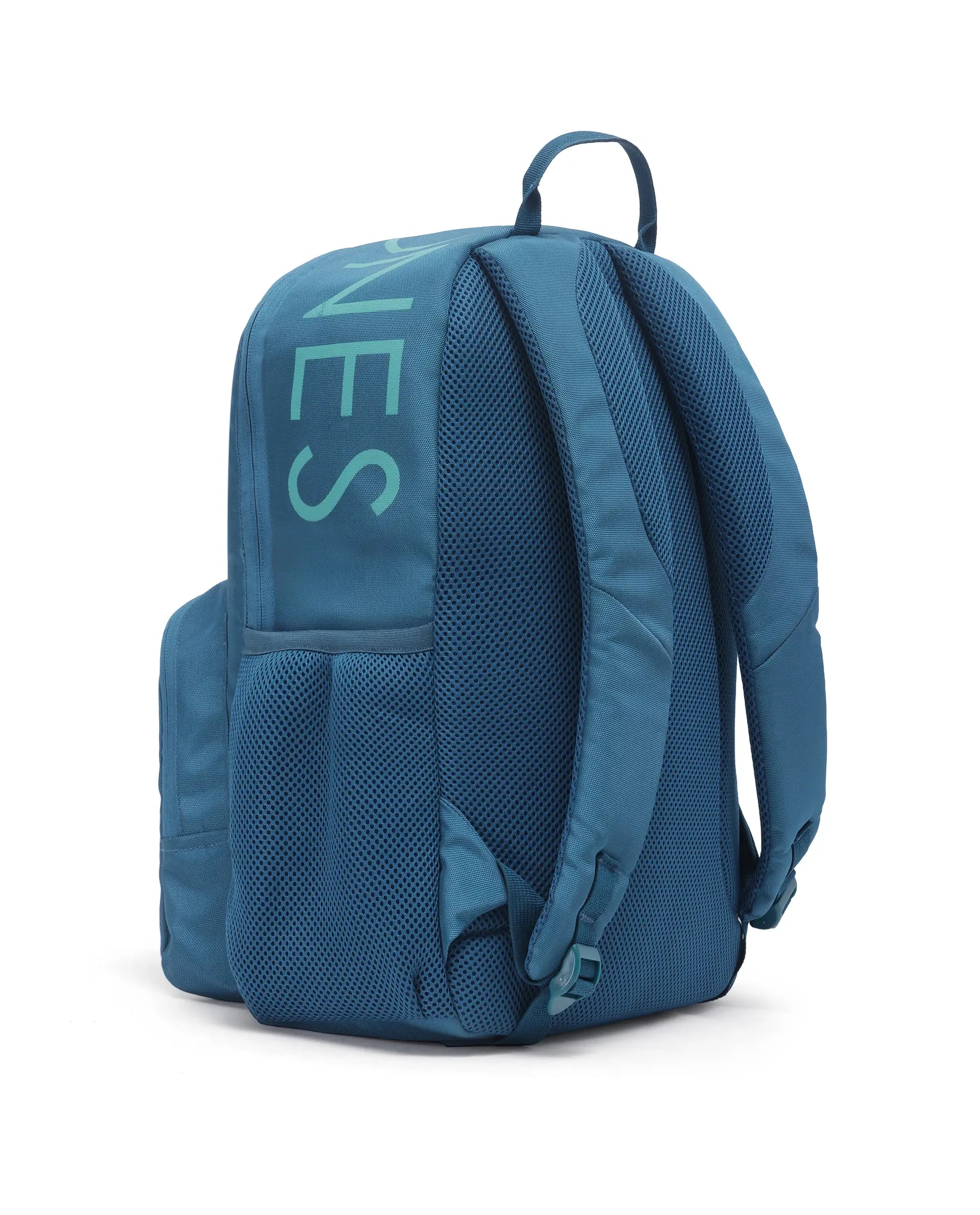 Rare Ones Kids Clay Torquoise Zipper PU Coated Polyester Backpack