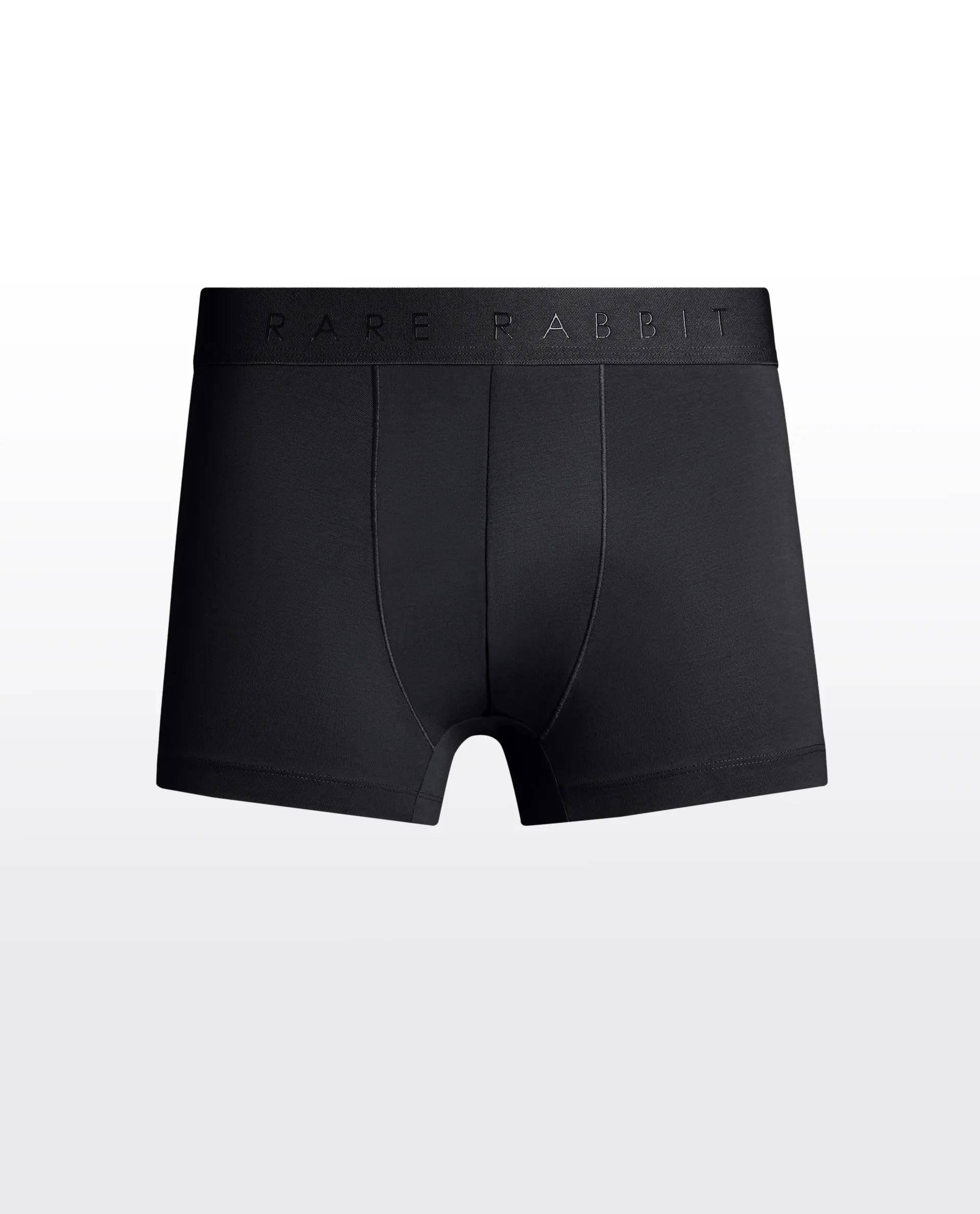 Rare Rabbit Men Close Black Soft Cotton Stretch Trunks