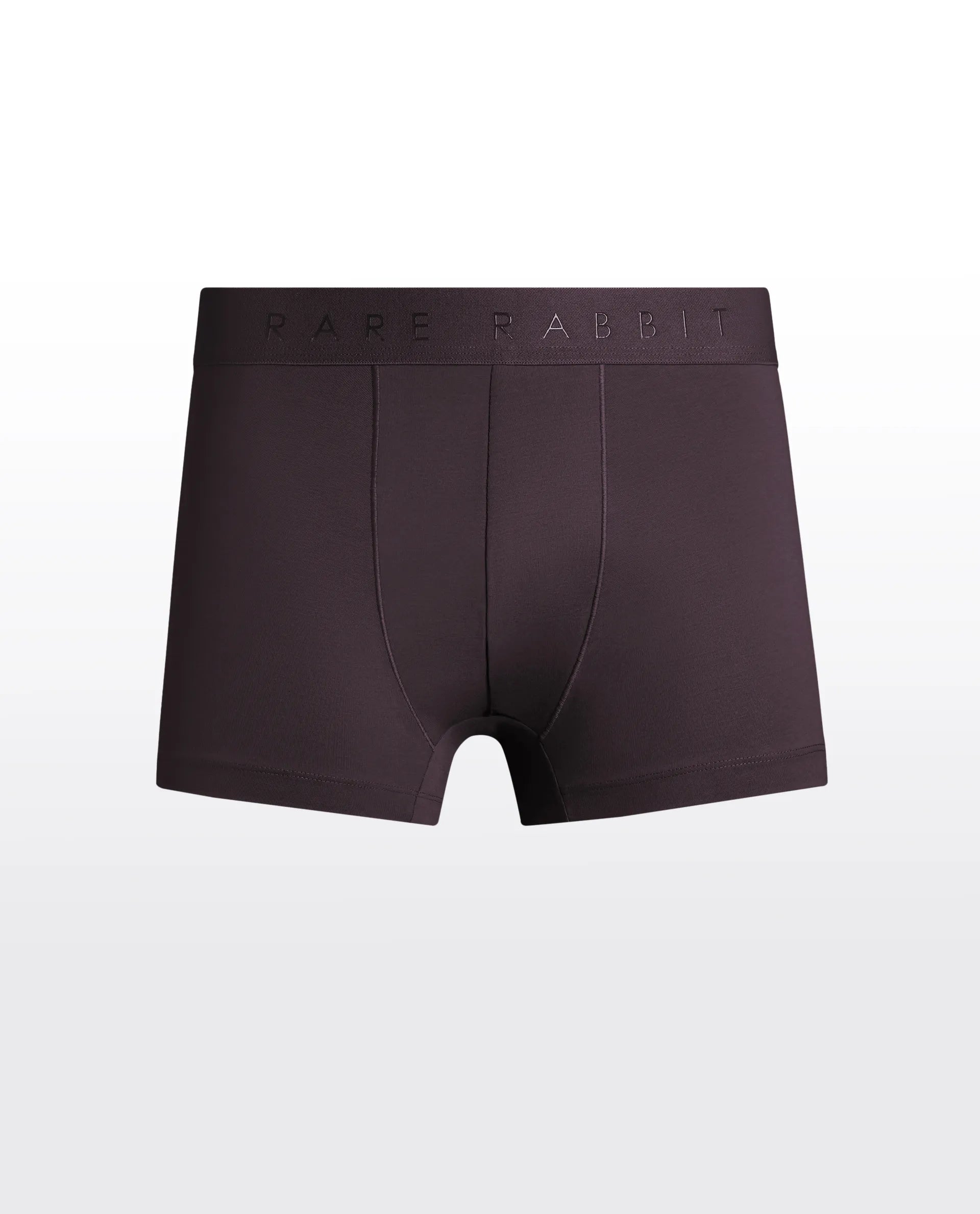 Rare Rabbit Men Close Prune Soft Cotton Stretch Trunks