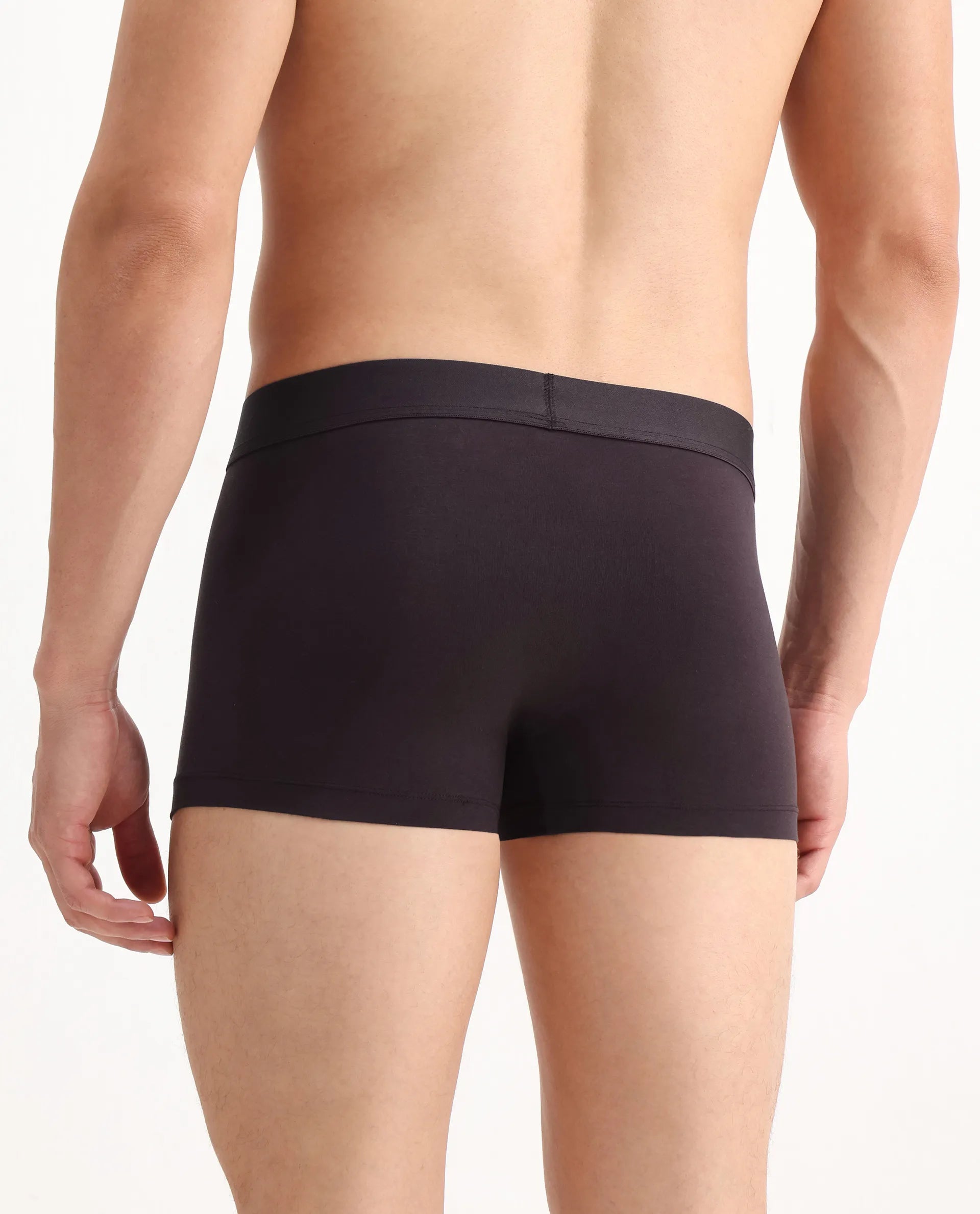 Rare Rabbit Men Close Prune Soft Cotton Stretch Trunks