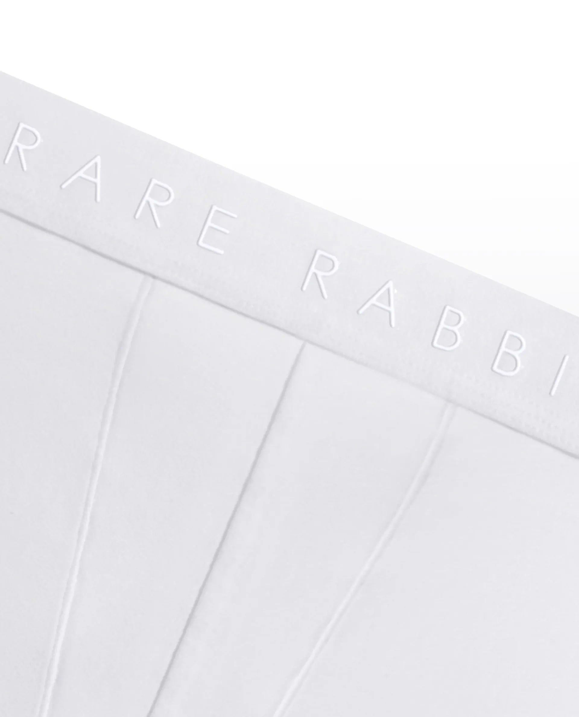 Rare Rabbit Men Close White Soft Cotton Stretch Trunks