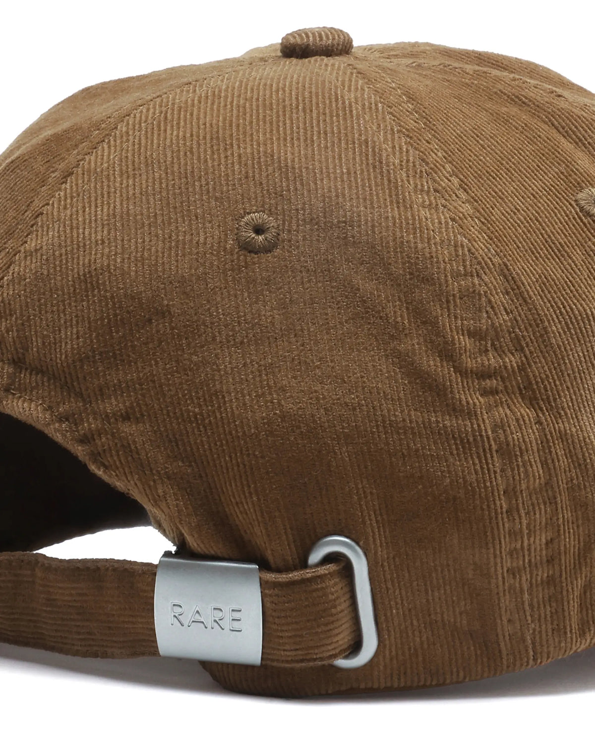 Rare Rabbit Men's Cordy Tan Cotton Regular Embroidered Cap