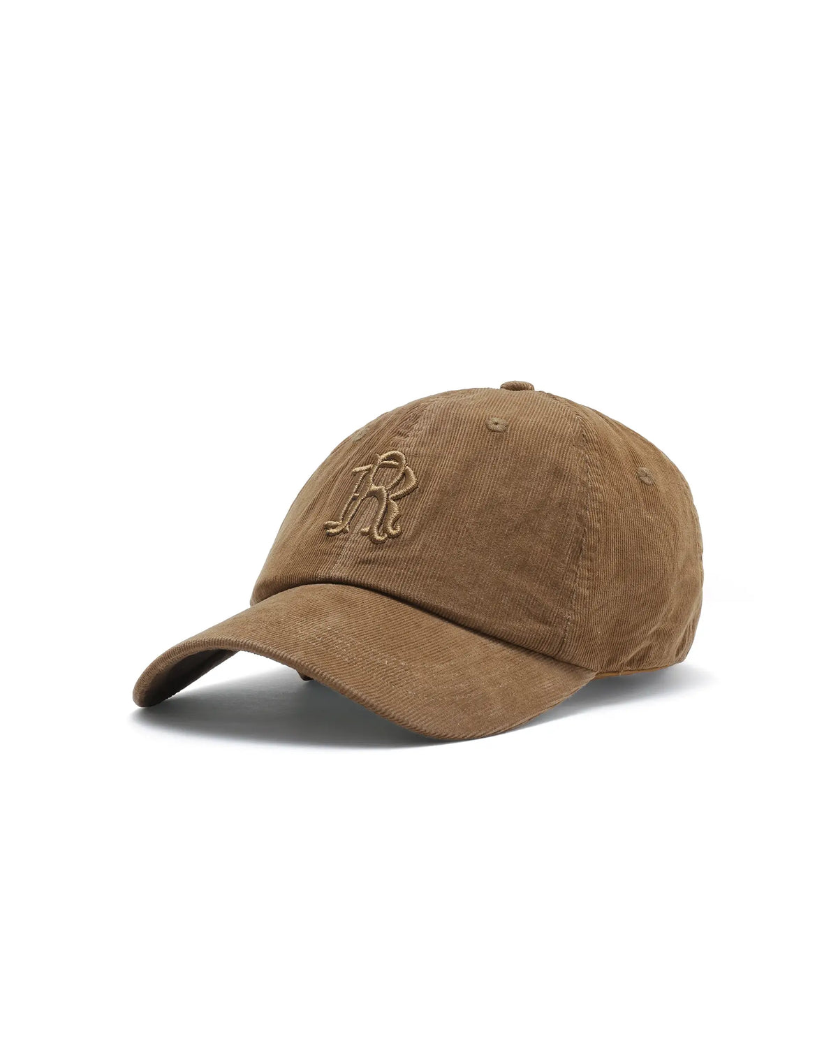 Rare Rabbit Men's Cordy Tan Cotton Regular Embroidered Cap