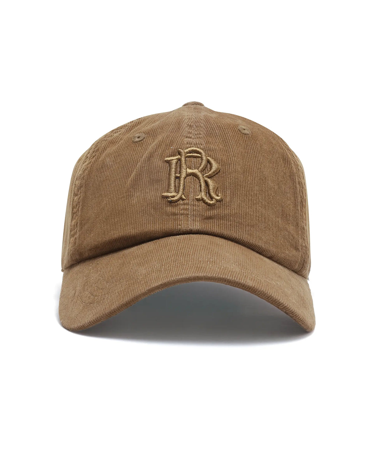 Rare Rabbit Men's Cordy Tan Cotton Regular Embroidered Cap