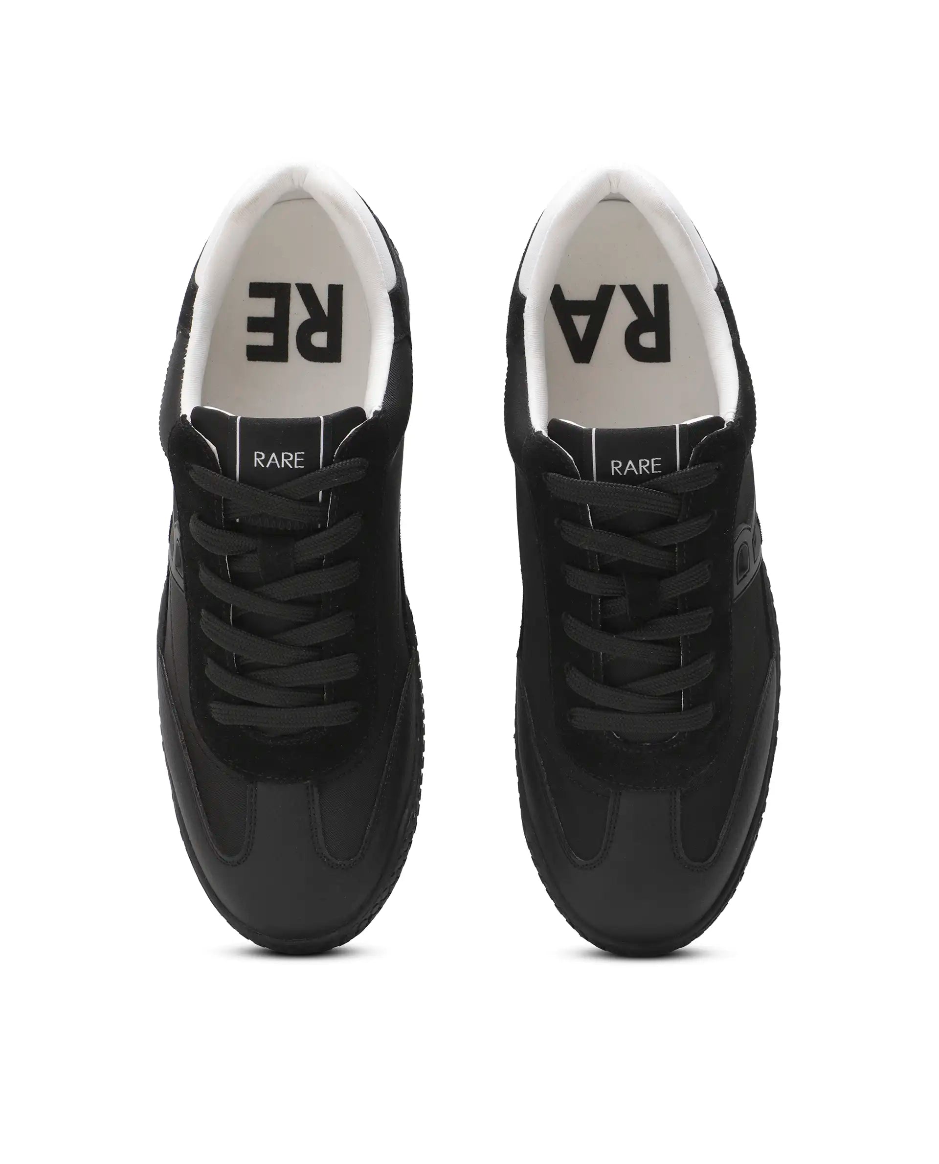 Rarez Men's Cruz Primary Black Parachute Sneaker