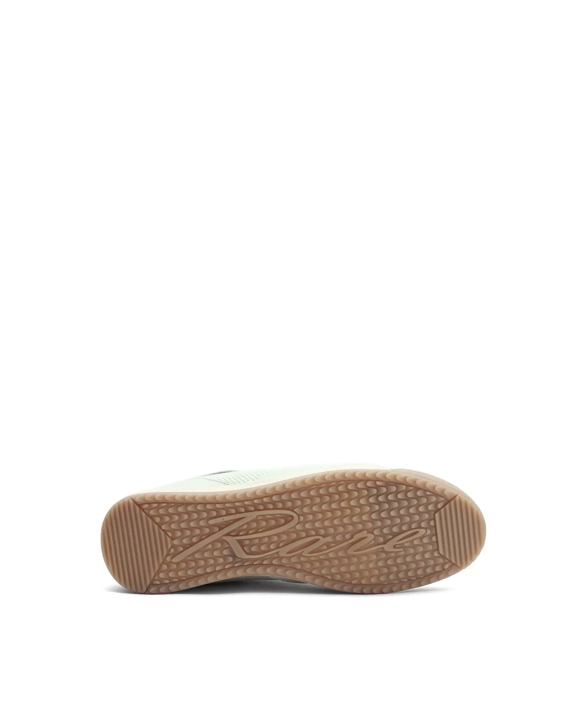 Rare Rabbit Men's Cryon Light Green Leather Sneaker