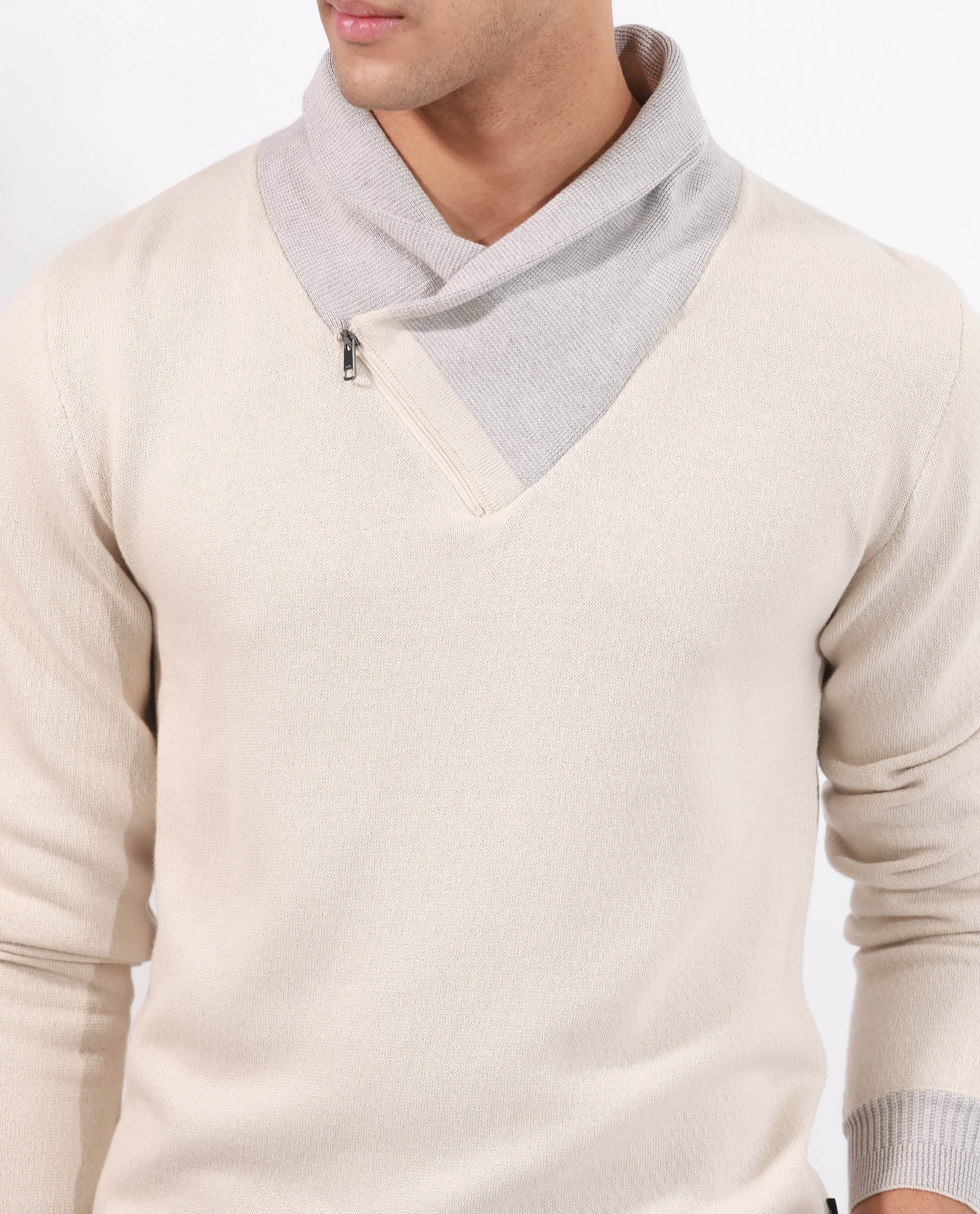 Mens off white v hotsell neck sweater