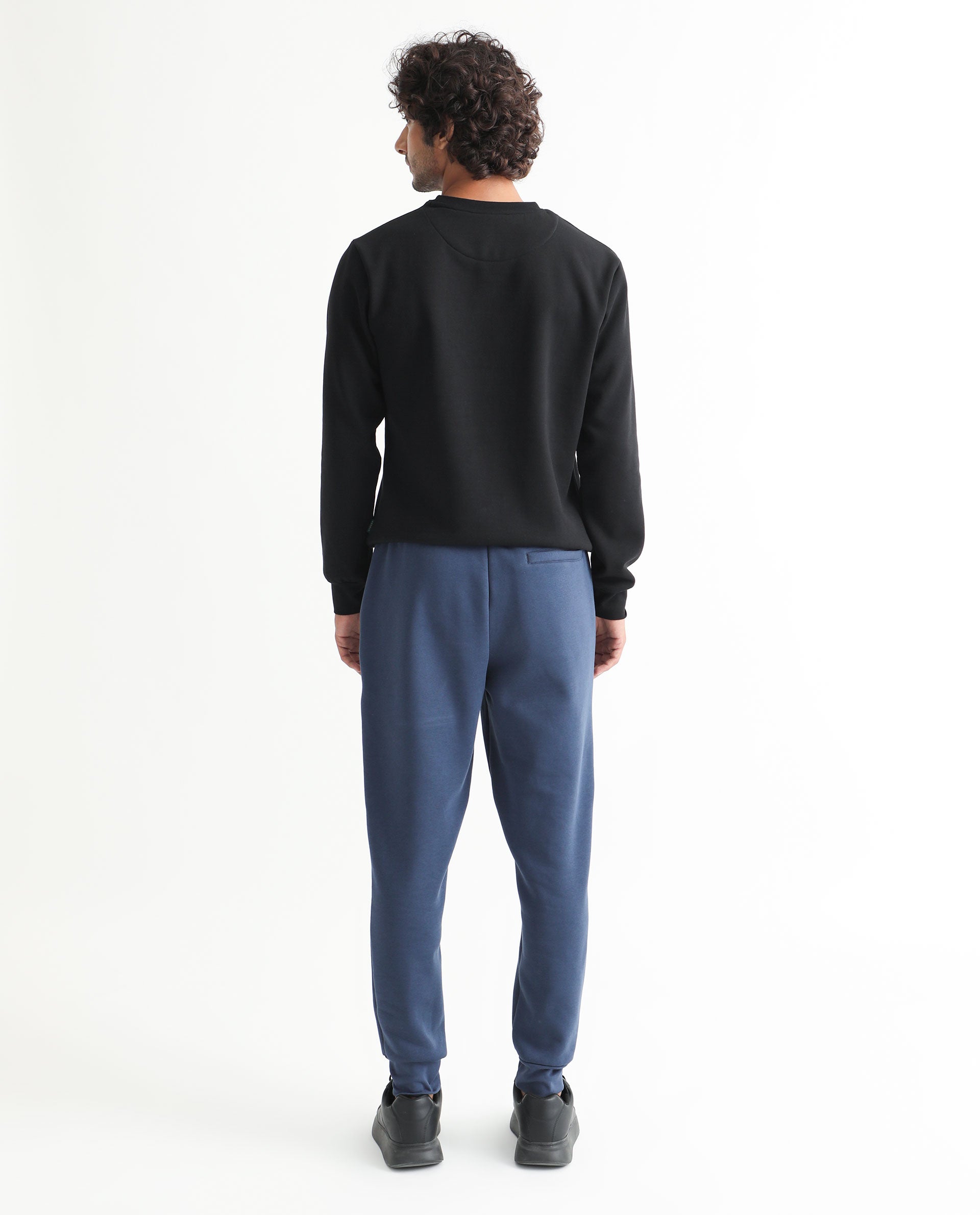 Uniqlo Men's XL Black Sweatpants Poly/Cotton