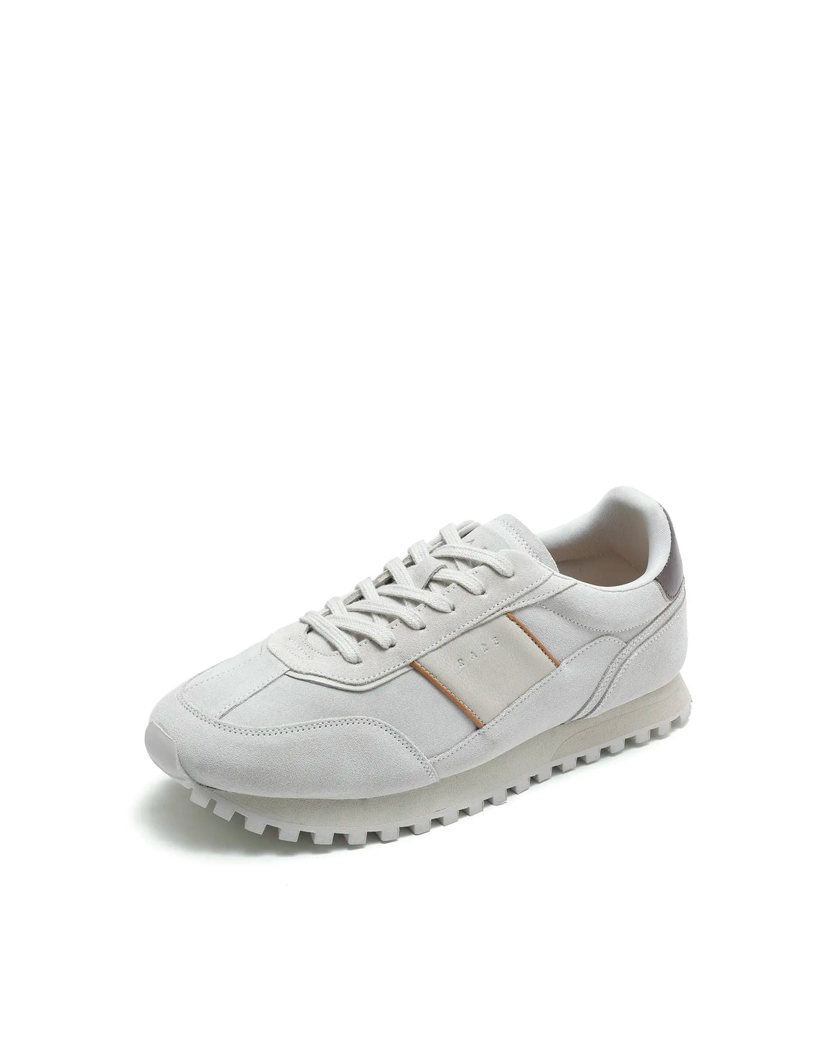 Rarez Men's Dramz Light Beige Leather Regular Sneaker