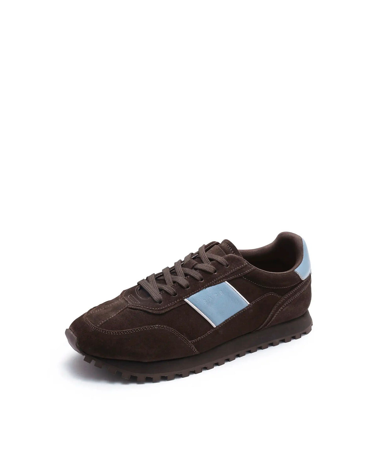 Rarez Men's Dramz Dark Brown Leather Regular Sneaker