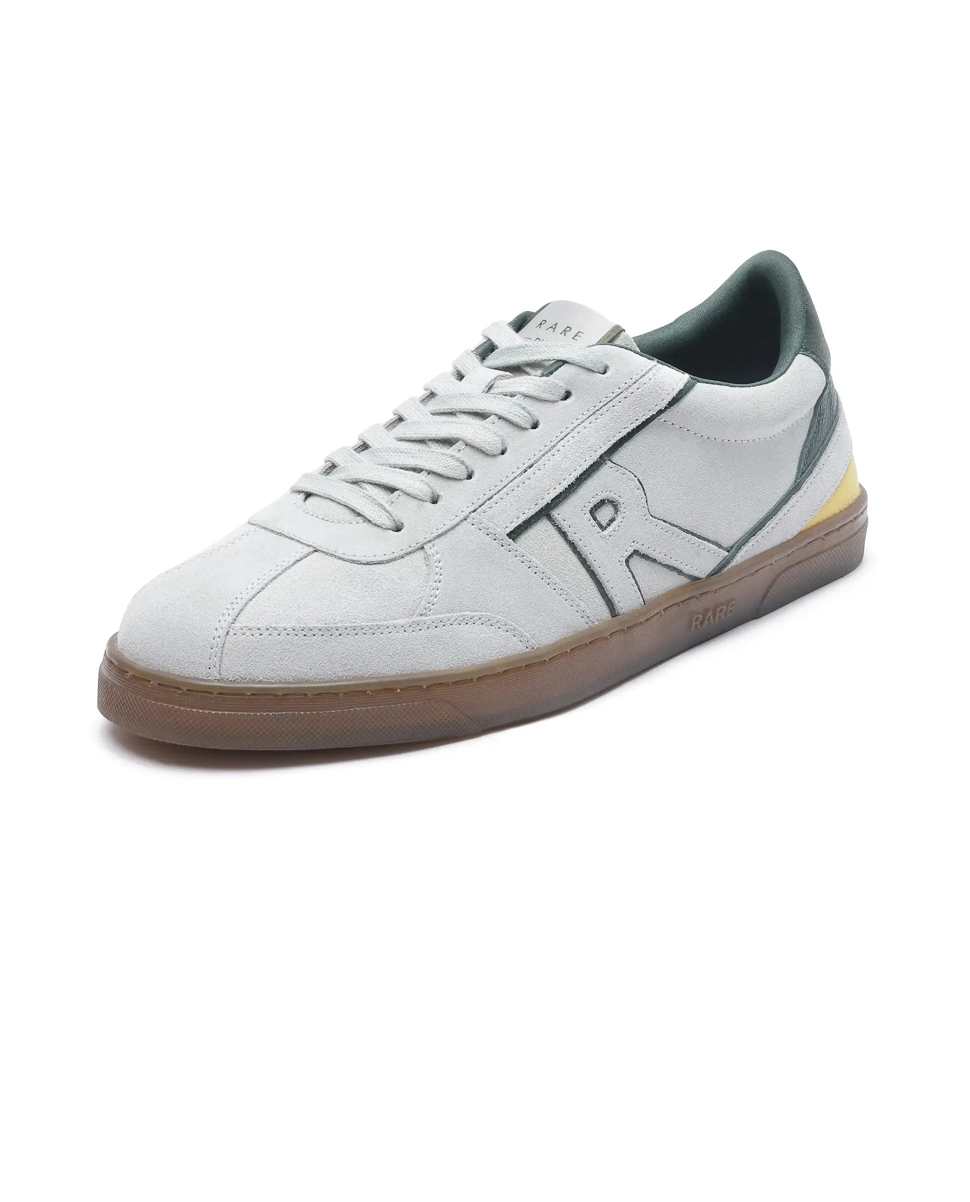 Rare Rabbit Men Duai Biege Lace-Up Closure Sneaker