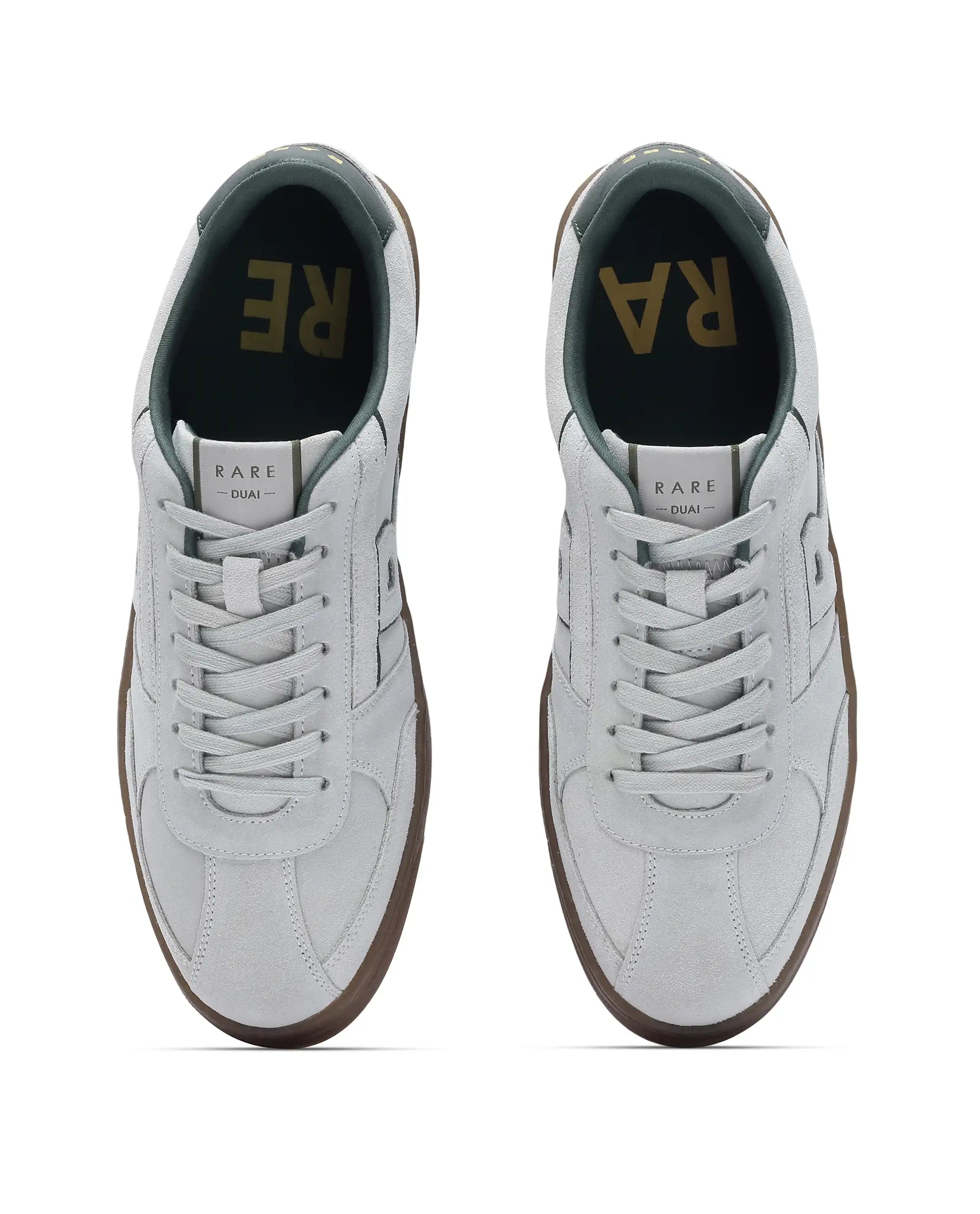 Rare Rabbit Men Duai Biege Lace-Up Closure Sneaker