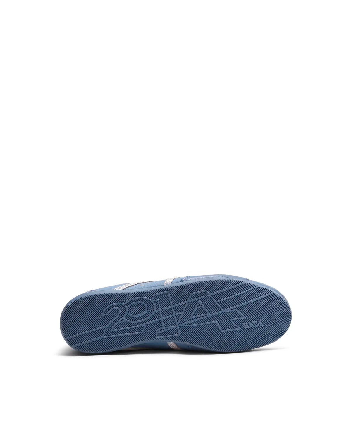 Rarez Men's Dust Light Sky Blue Leather Regular Sneaker