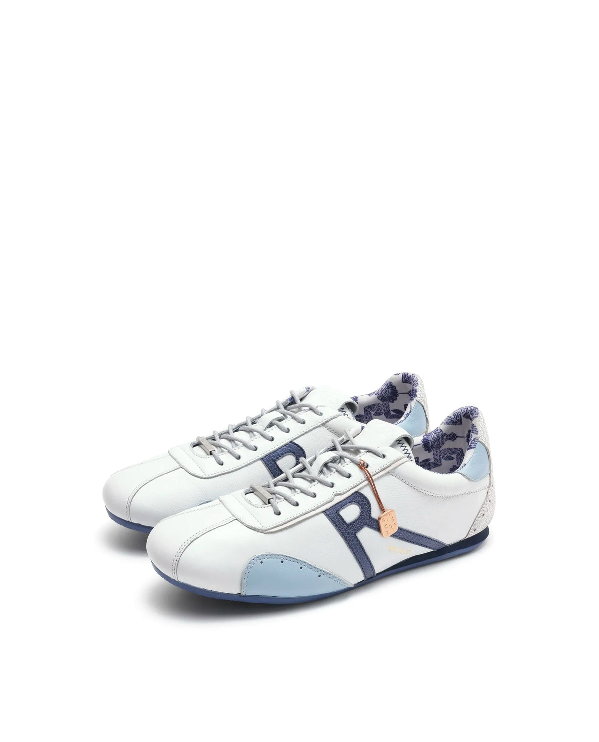 Rarez Men's Dust Primary White Leather Regular Sneaker