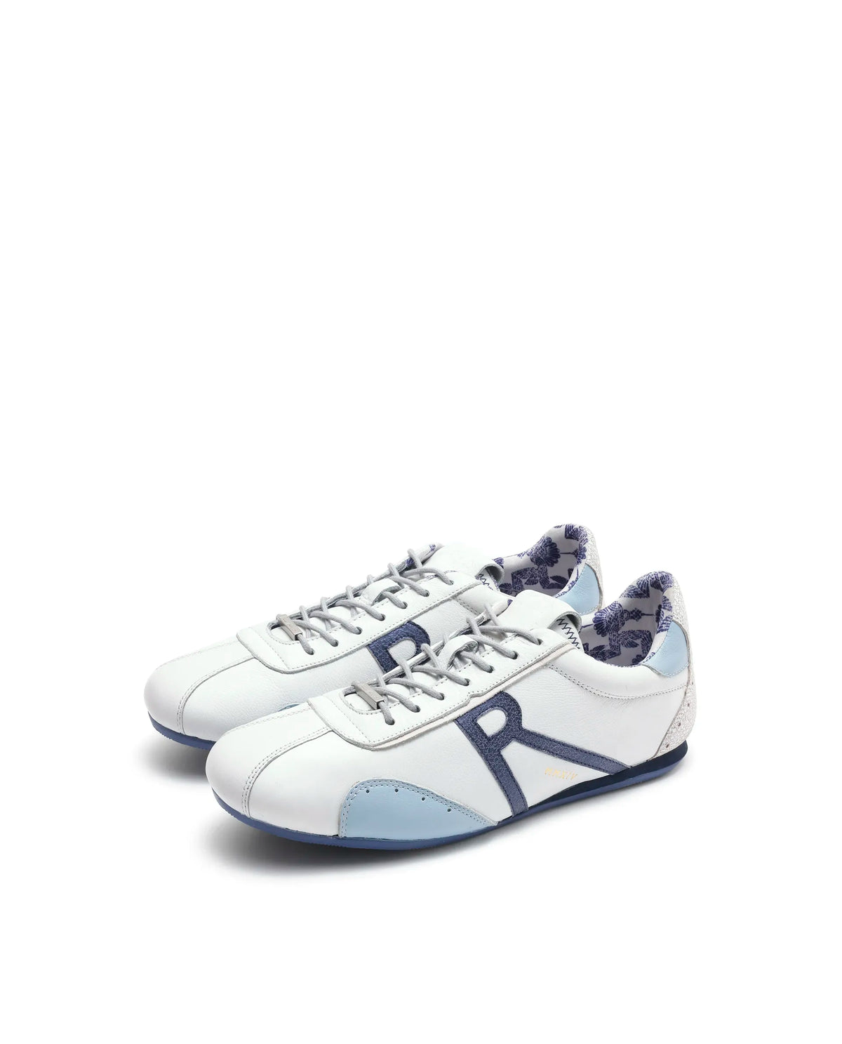Rarez Men's Dust Primary White Leather Regular Sneaker