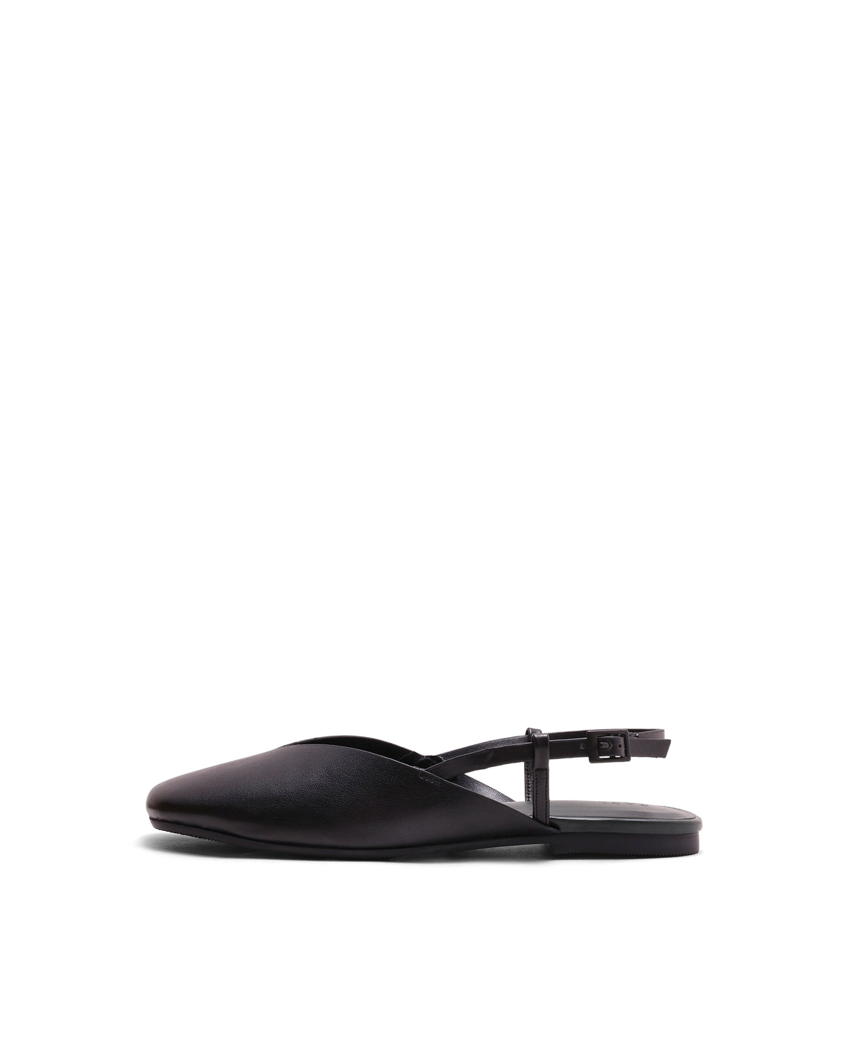 Rarez Women's Elina Black Micro Fiber Flats
