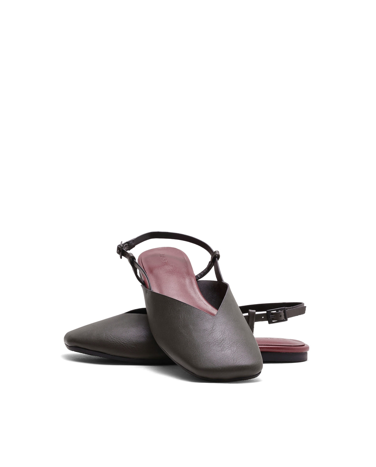 Rarez Women's Elina Olive Micro Fiber Flats