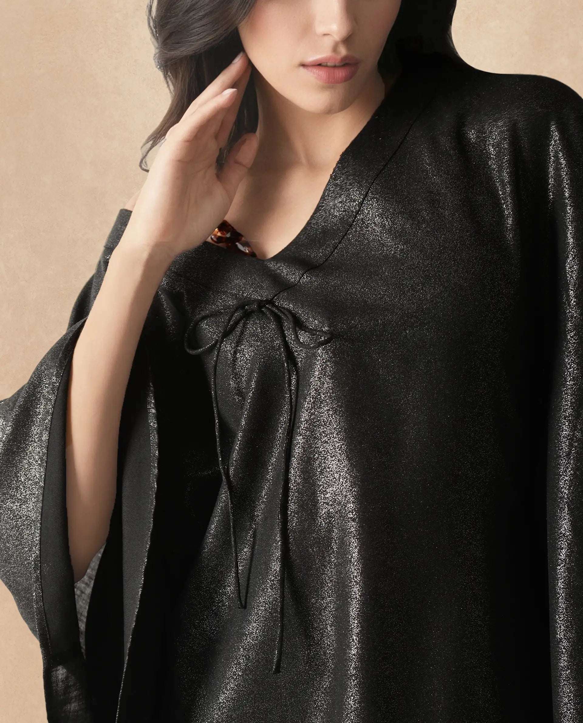 Rareism Women Esme Black Poly Lycra Fabric Sleeveless Shoulder Straps Tie Up Closure Knit Plain Bodysuit Mini Swimsuit