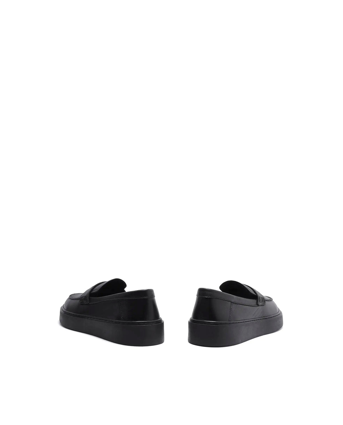 Rarez Men's Fordo Black Leather Regular Mocassin