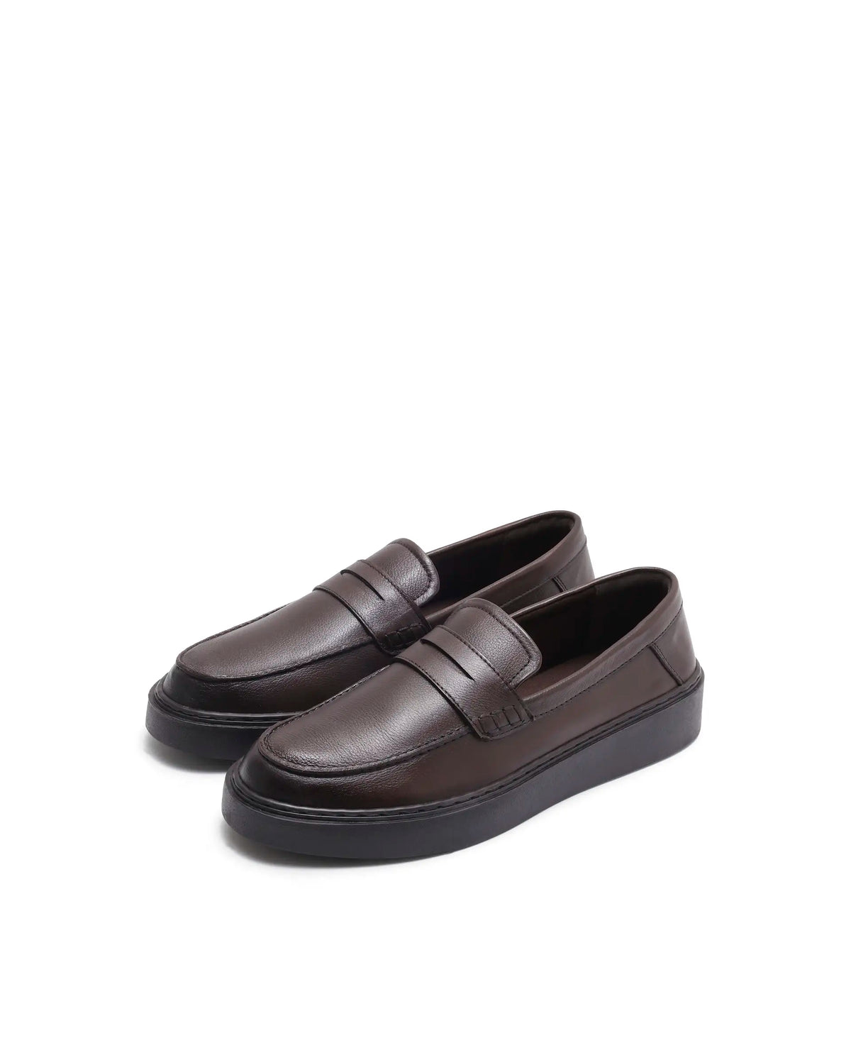 Rarez Men's Fordo Dark Brown Leather Regular Mocassin