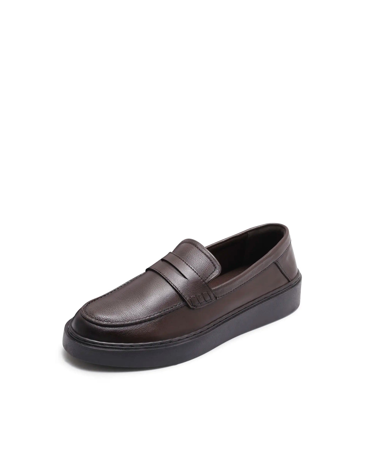 Rarez Men's Fordo Dark Brown Leather Regular Mocassin