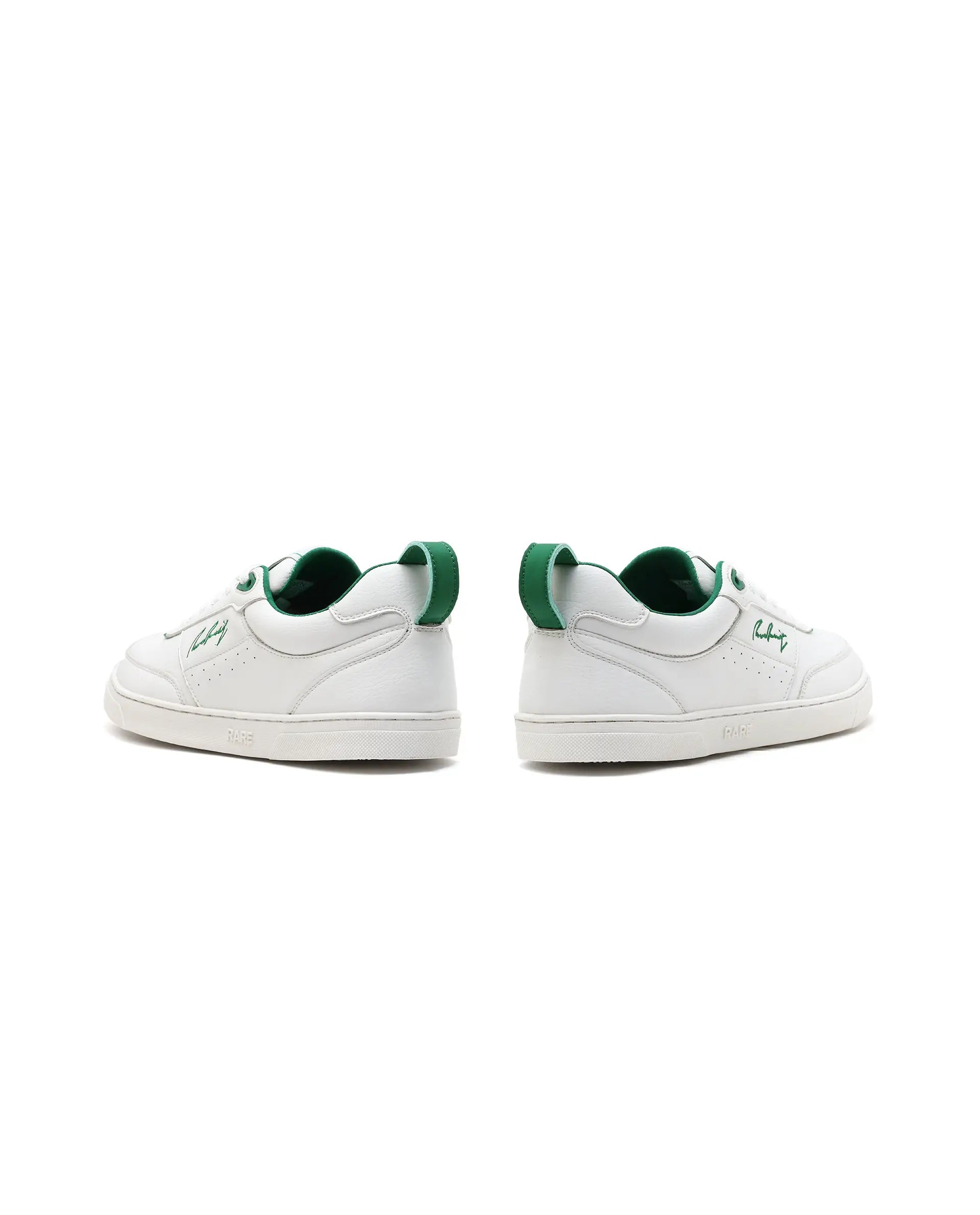 Rare Rabbit Men's Garen Green Micro Fiber Causal Sneaker
