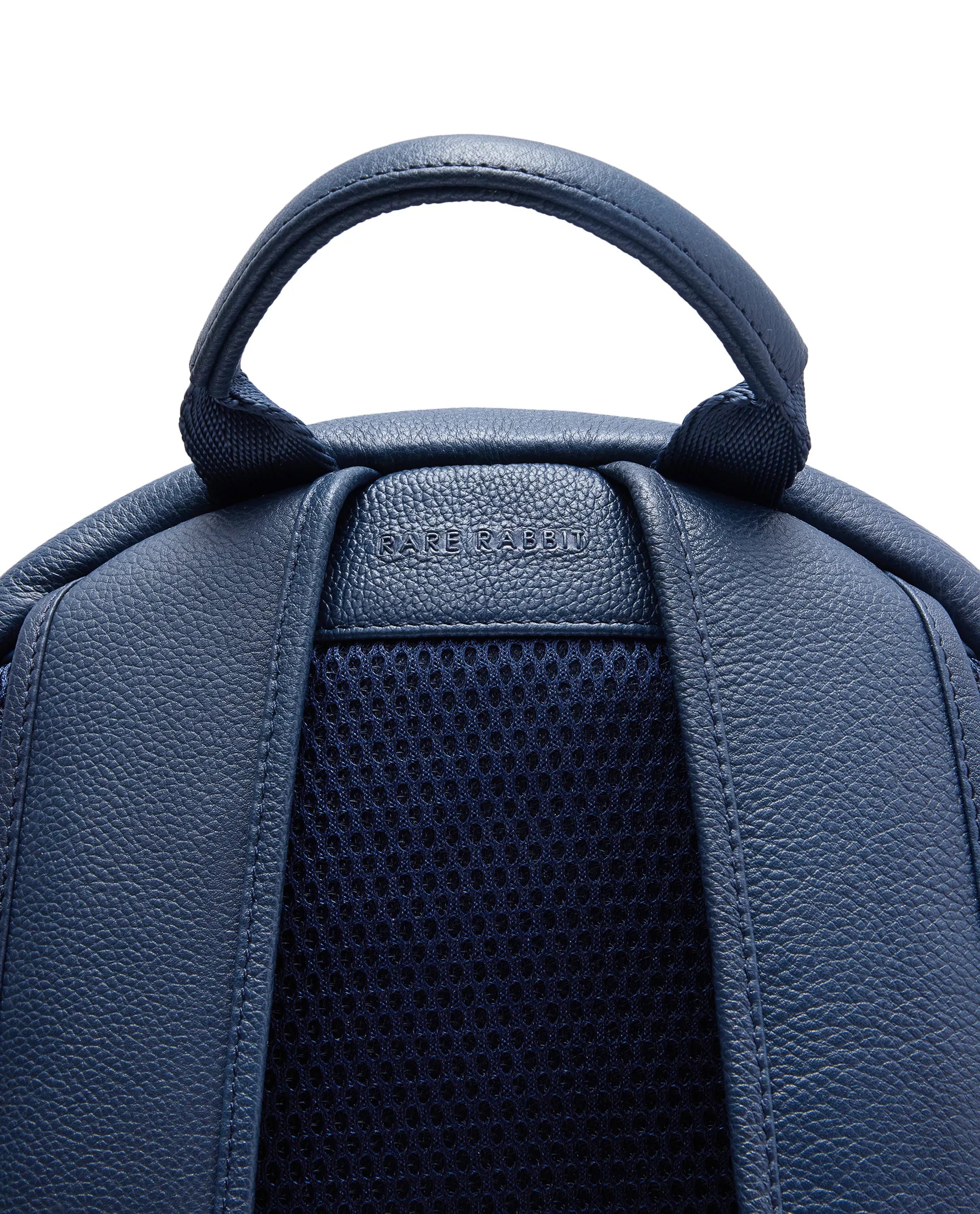 Rare Rabbit Men's Genther Blue Monogram Print Bag