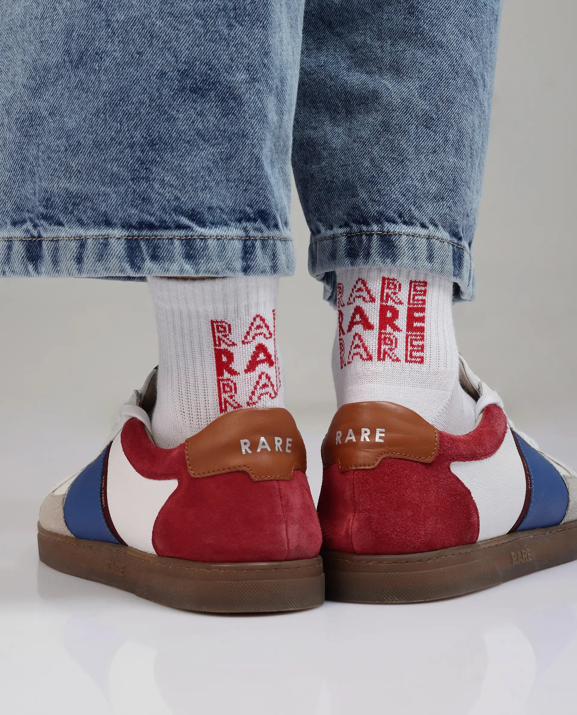 Rare Rabbit Men Happy Assorted High Ankle Socks