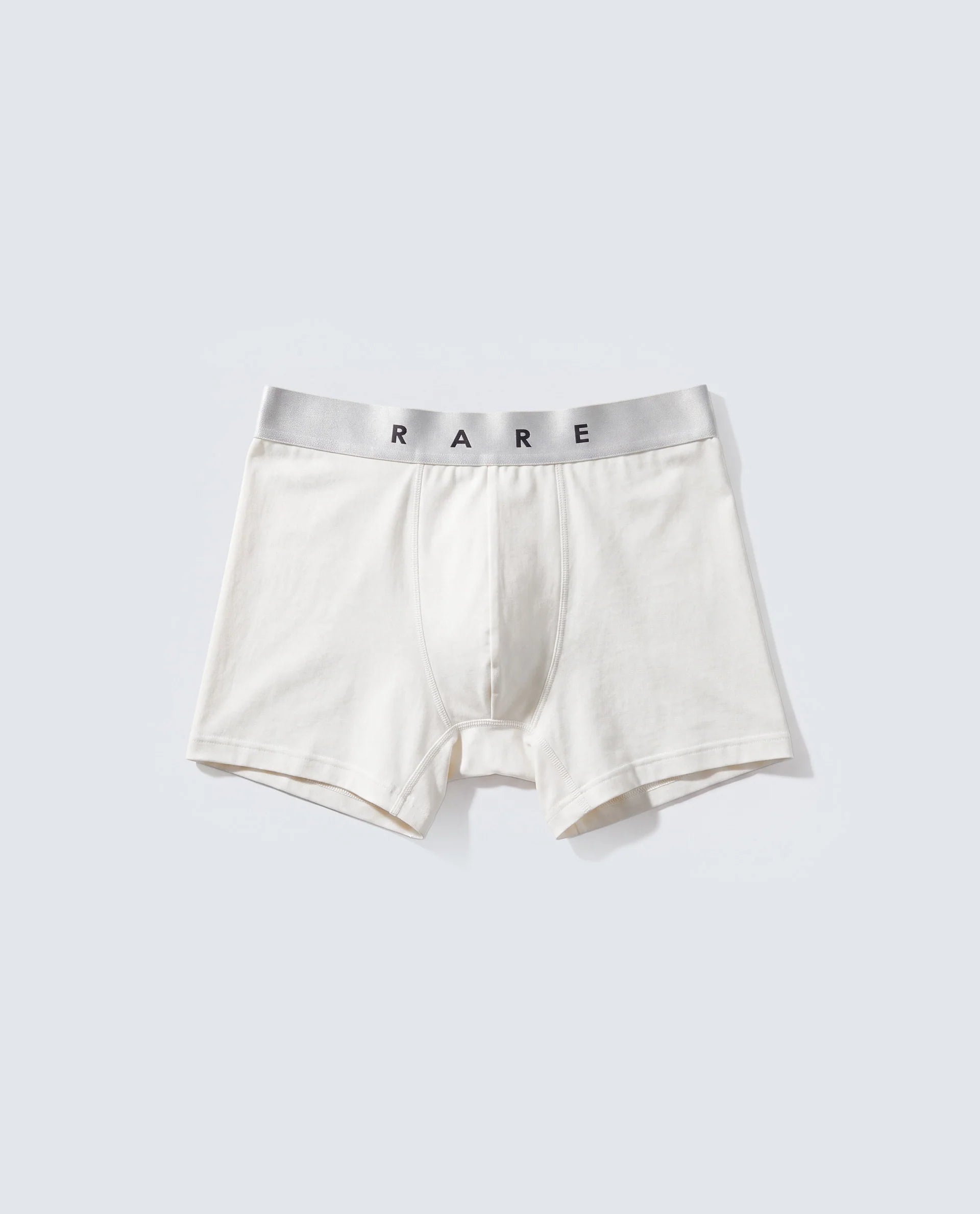 Rare Rabbit Men's Lovi Off White Soft Nylon Blend Trunks