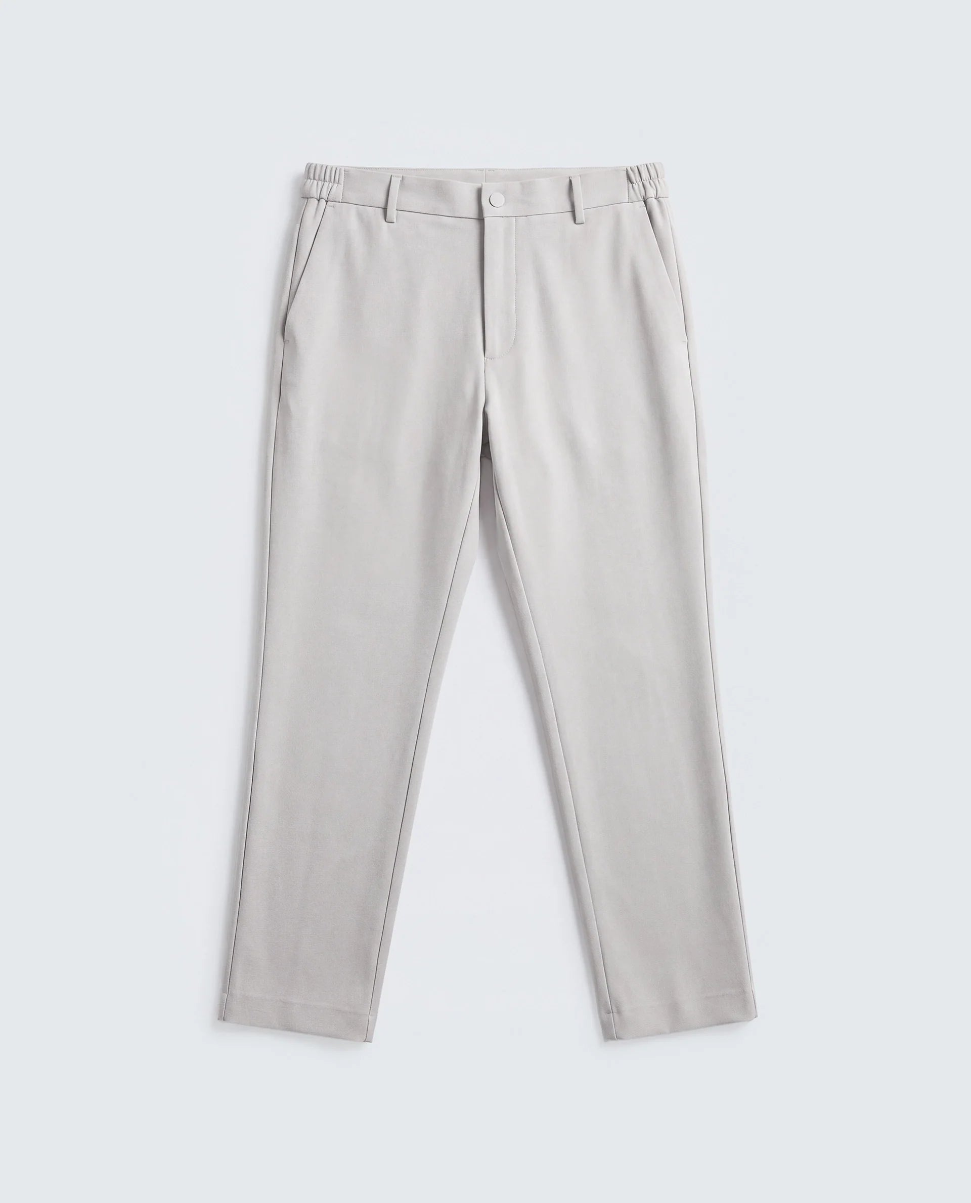 Rare Rabbit Men's Travel-Aw26 Beige Polyester Blend Fabric Regular Fit Plain Trouser